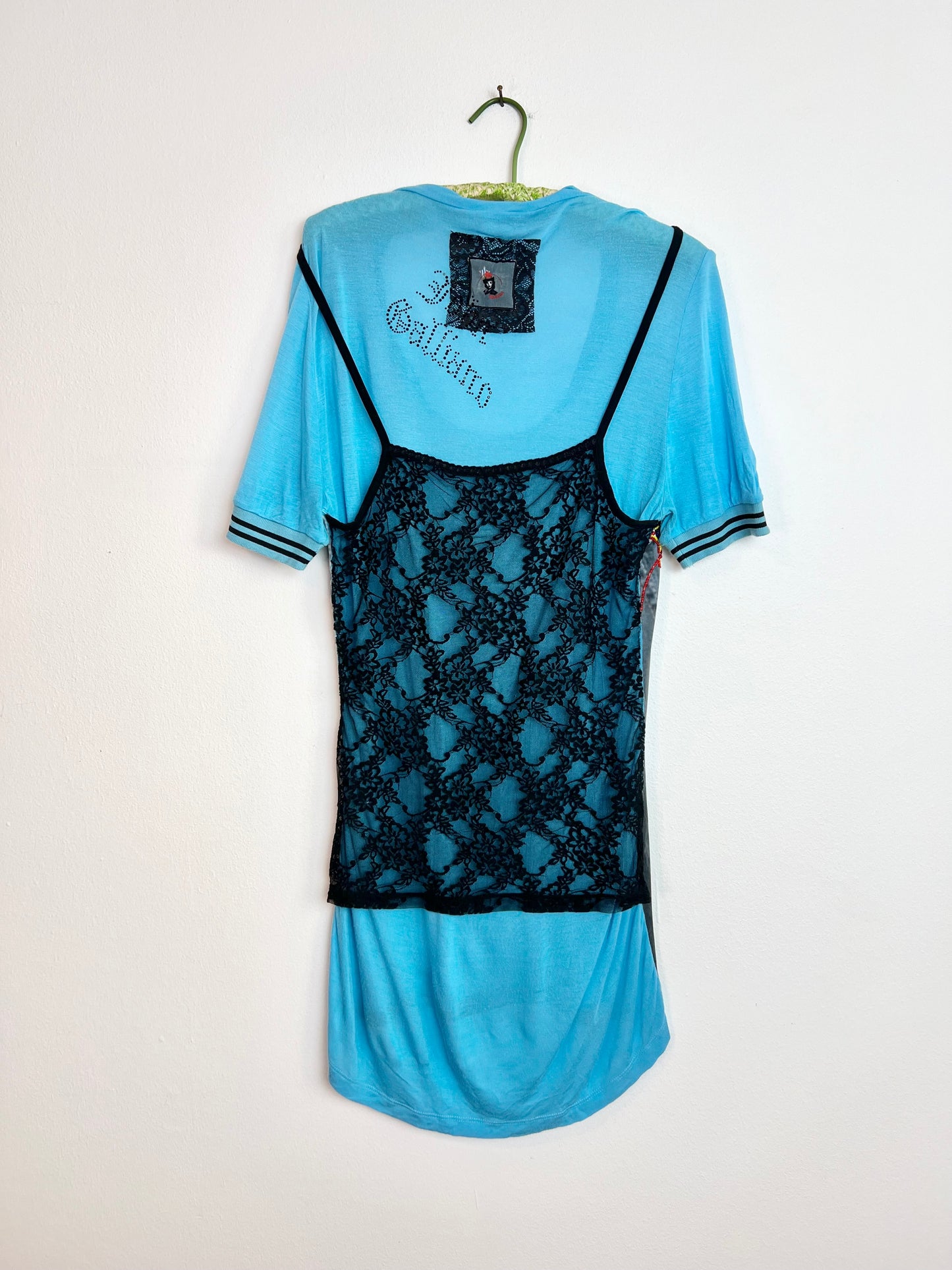 Y2K JOHN GALLIANO CYBER TUNIC DRESS