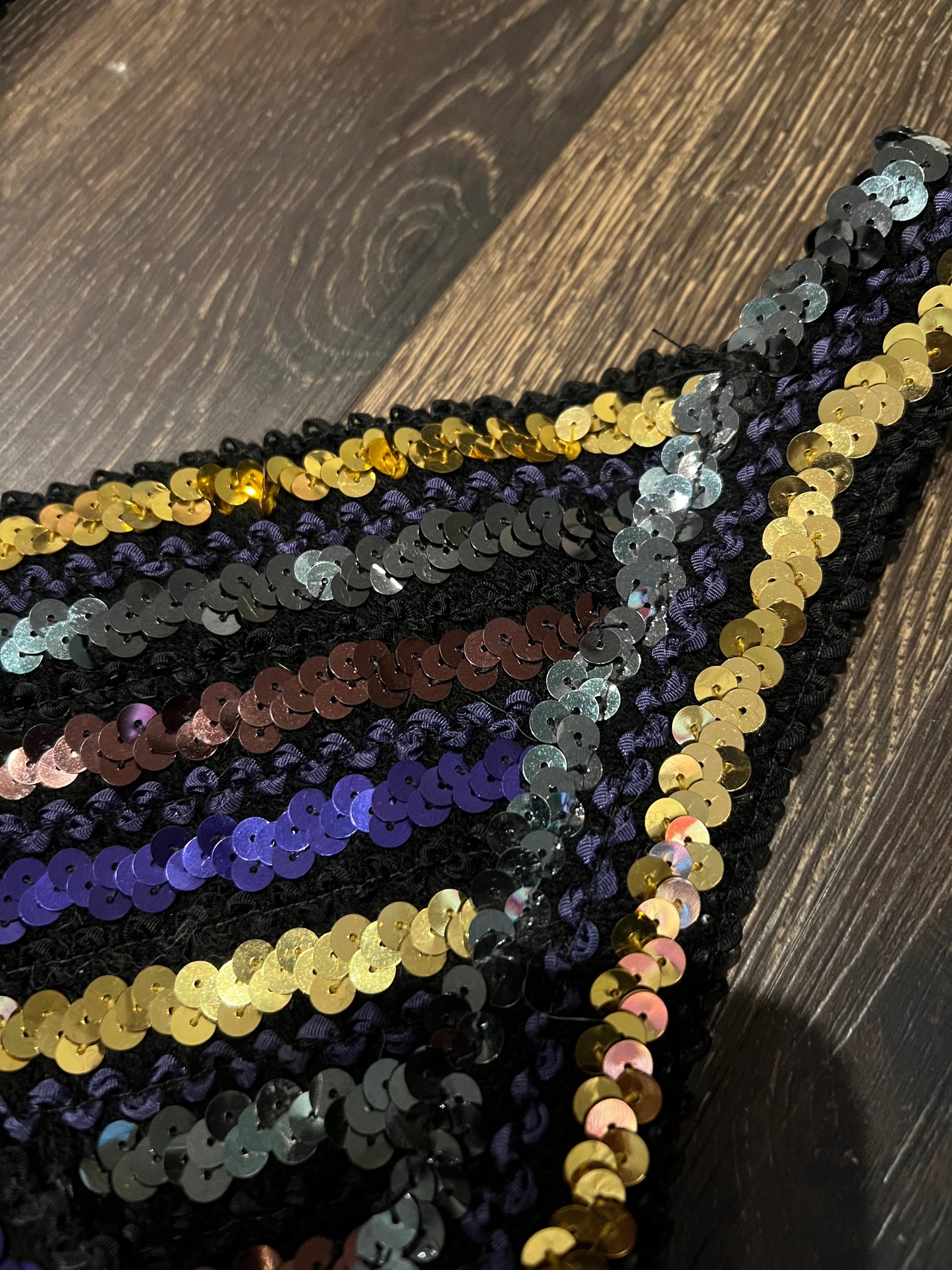 70s sequin bralette