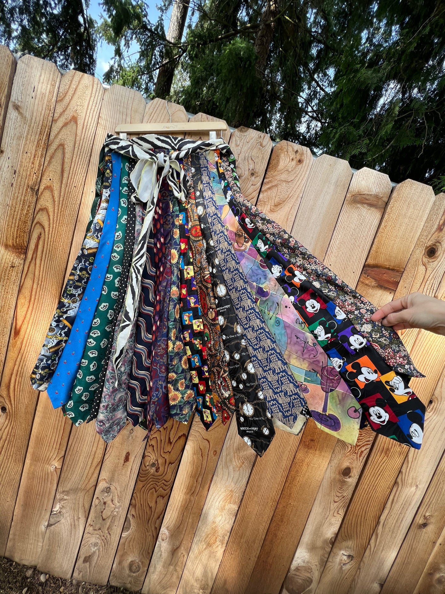 Handmade by me Wrap Tie Maxi Skirt
