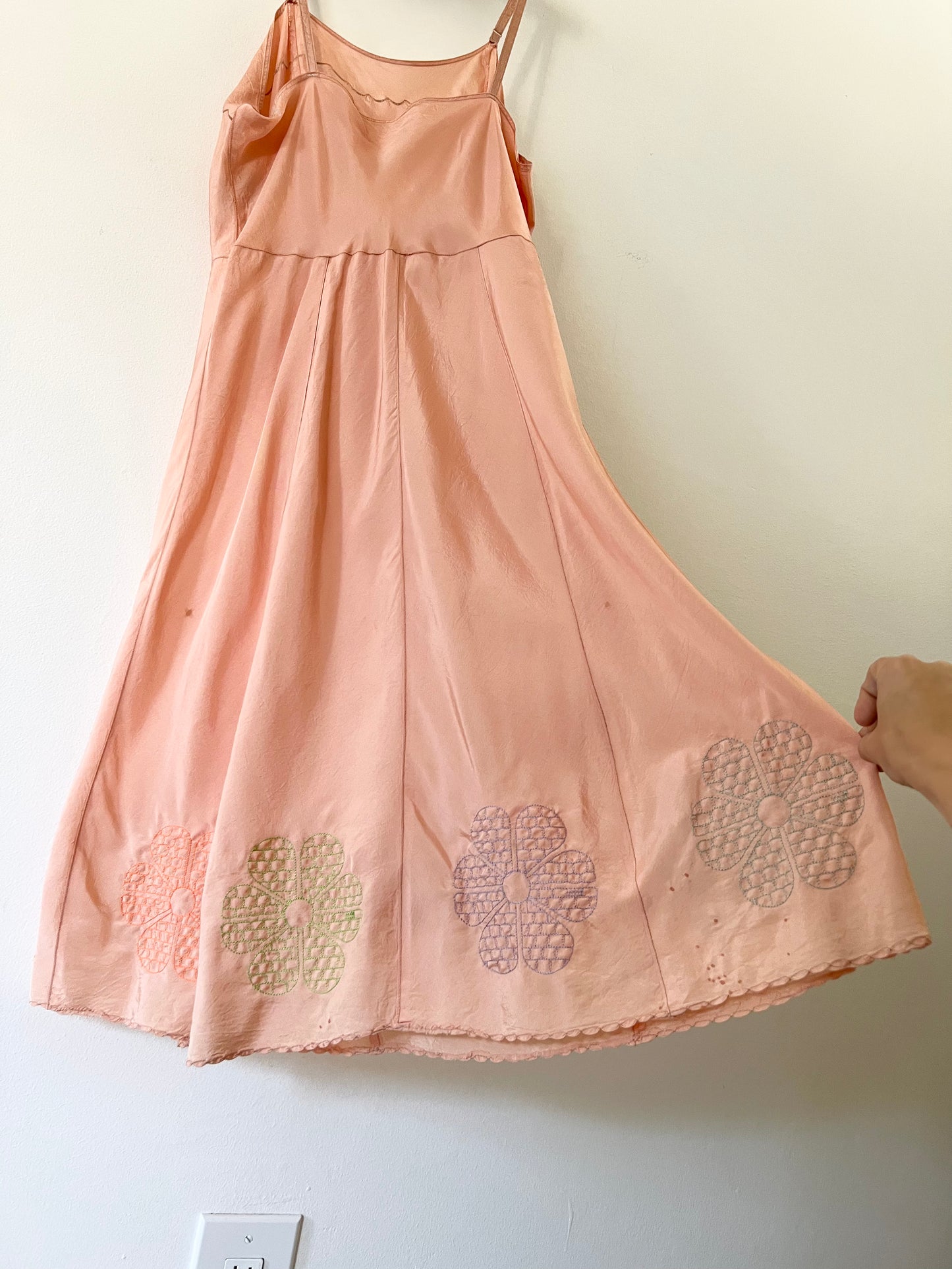Silk Crepe Flower Slip