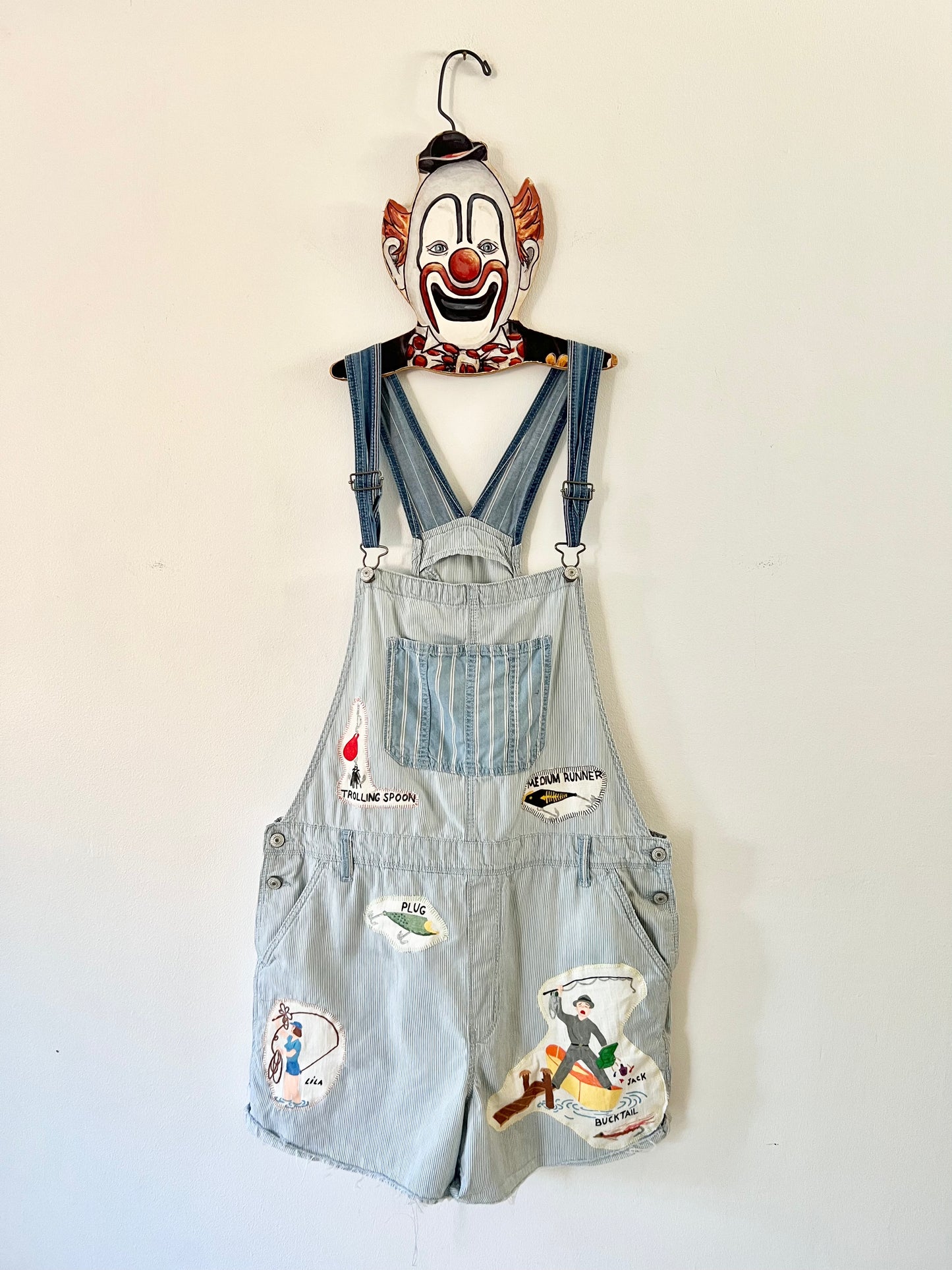 Fisherman’s Patchwork Overalls