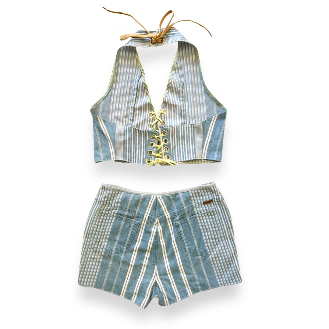 Reworked Denim Set -Medium