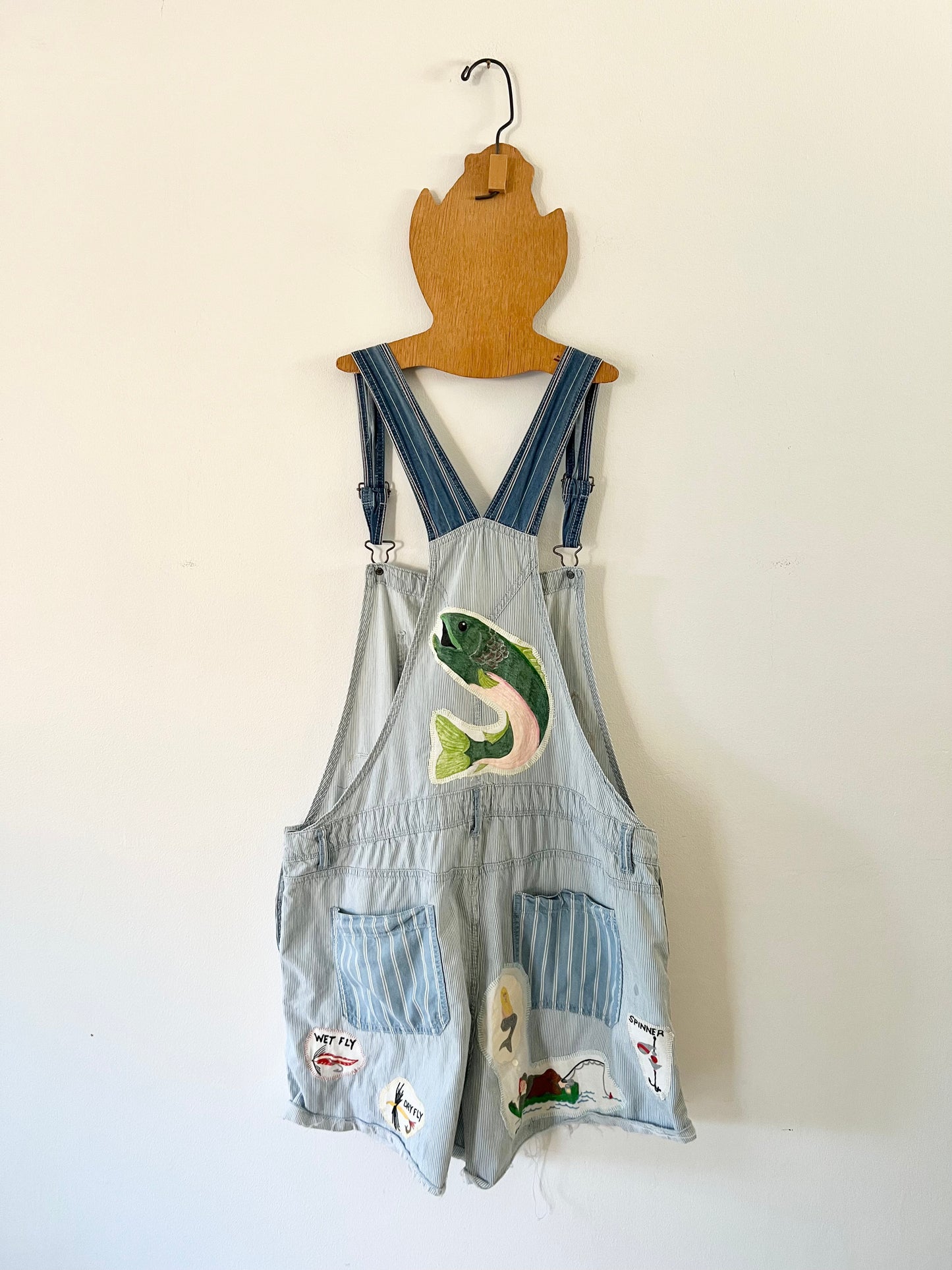 Fisherman’s Patchwork Overalls