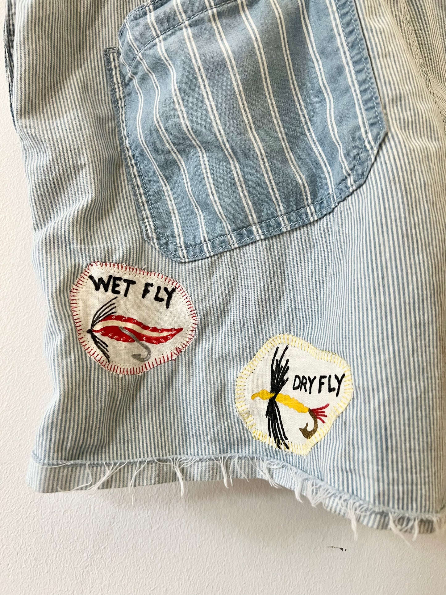 Fisherman’s Patchwork Overalls