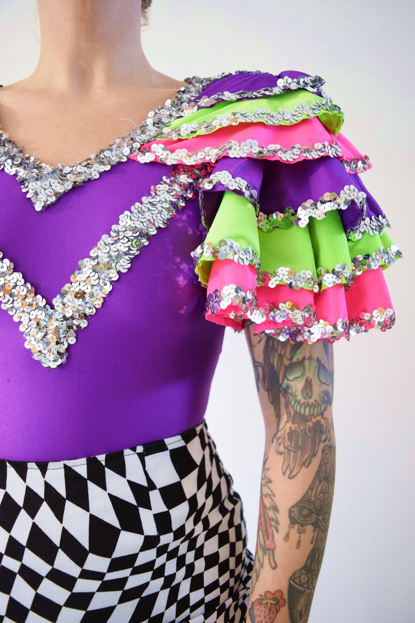 80S SALSA BODYSUIT - SMALL