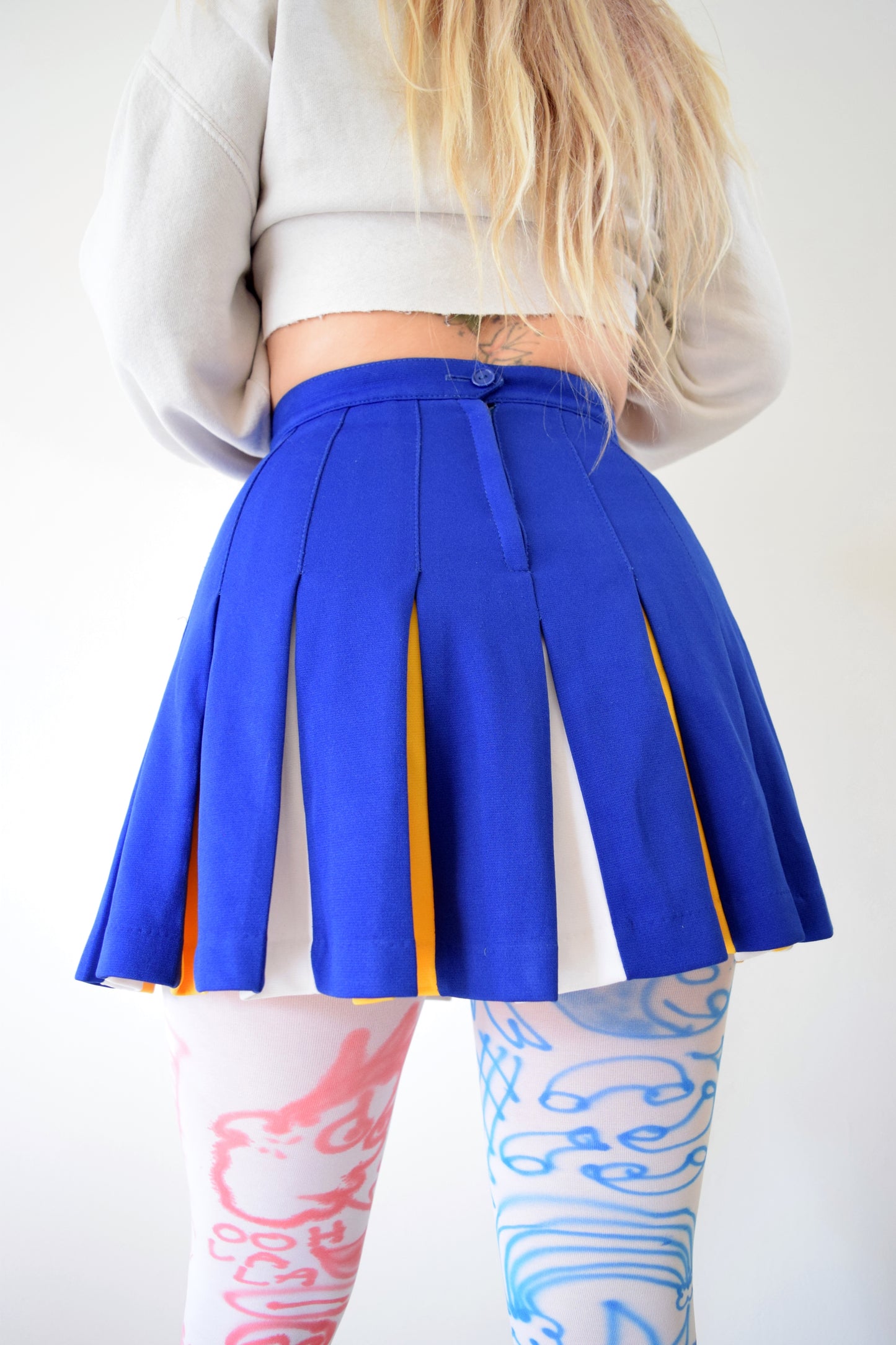 70s PLEATED SKIRT - 26" WAIST