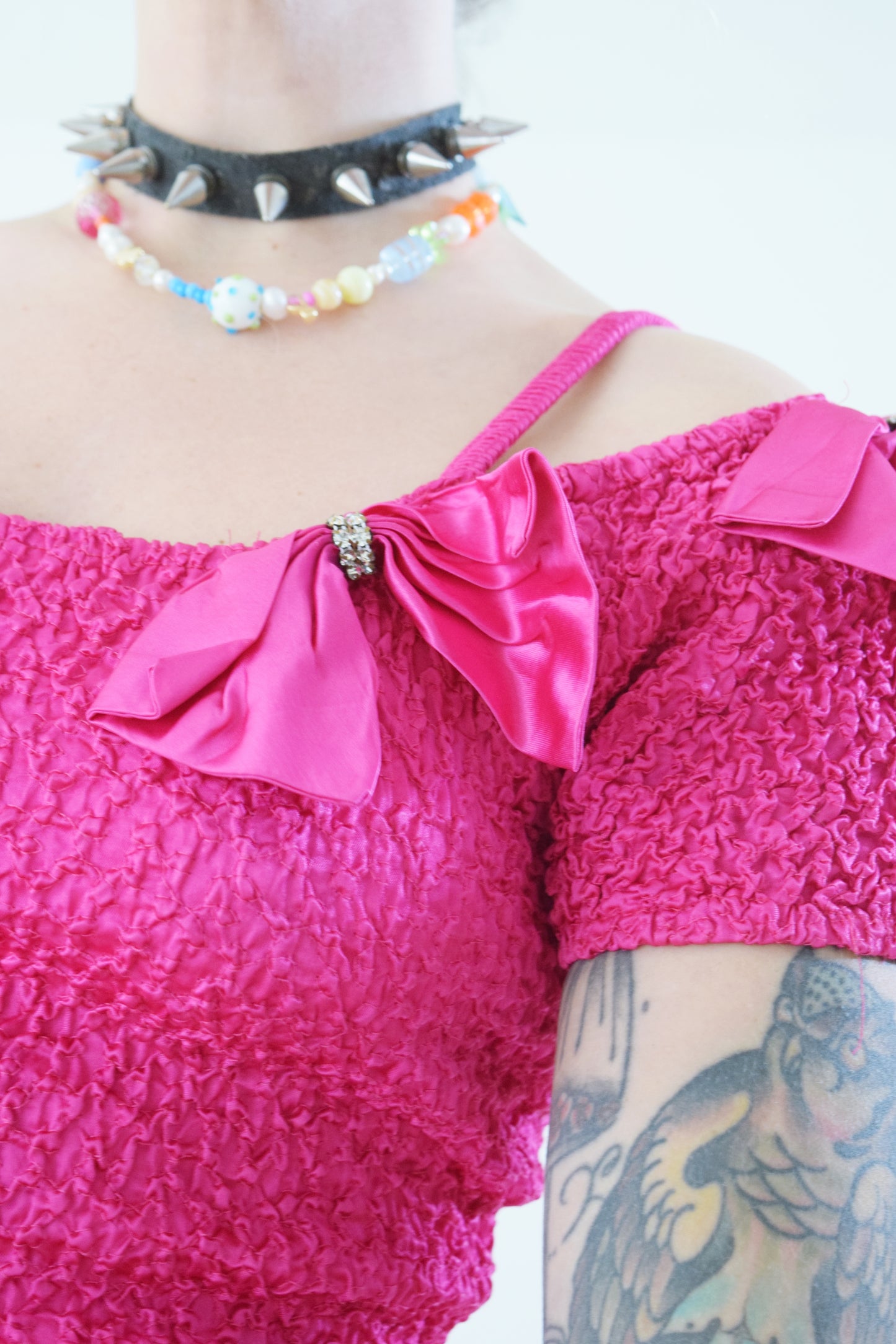 80s BARBIE BODYCON MIDI - XS-M