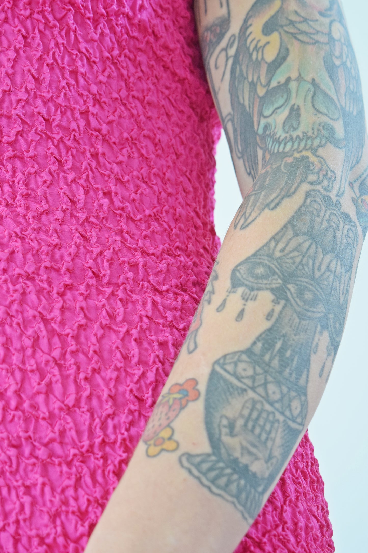 80s BARBIE BODYCON MIDI - XS-M