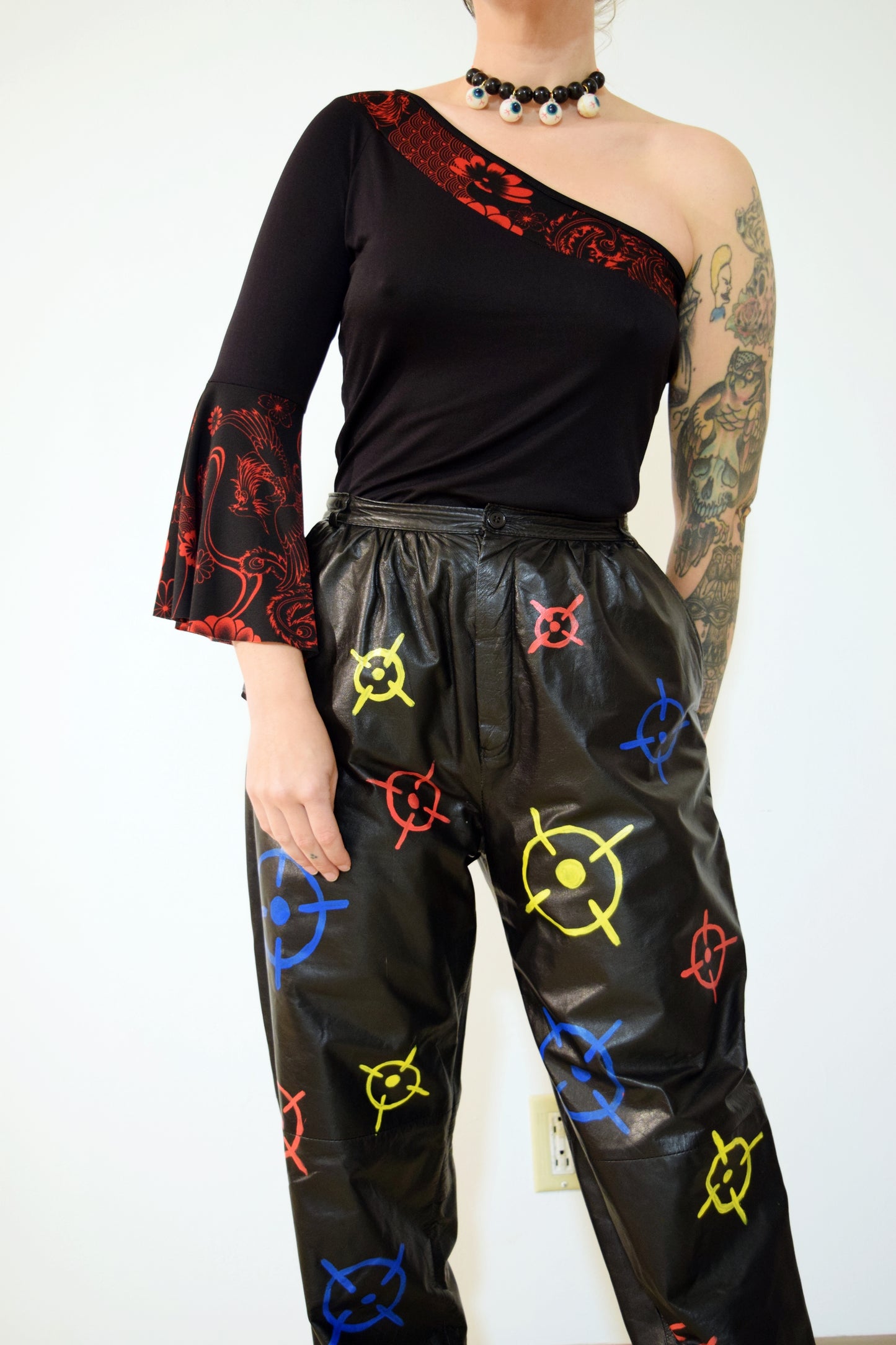 Y2K OFF THE SHOULDER BLOUSE - S/M
