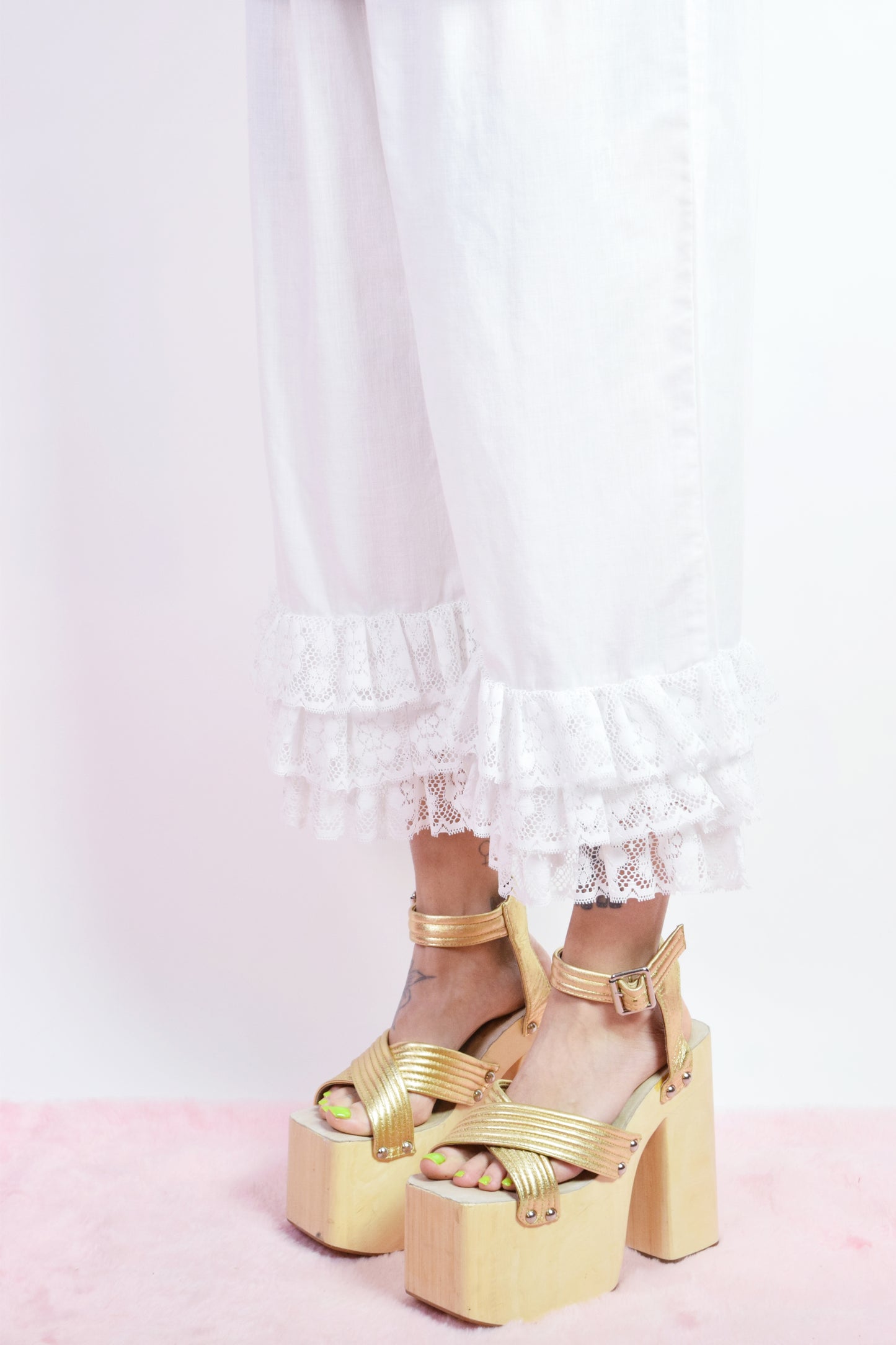 70s BLOOMER PANTS - M/L