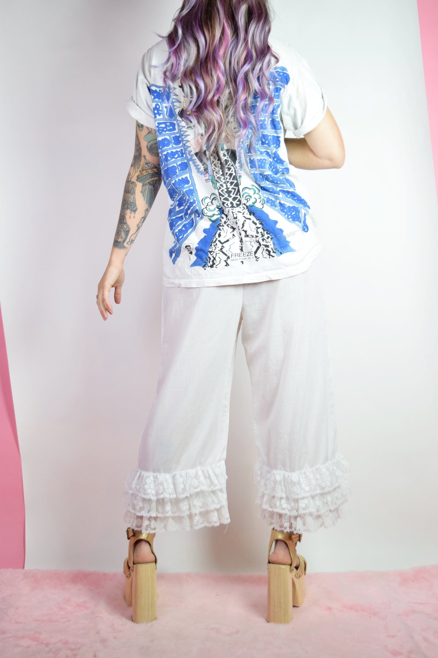 70s BLOOMER PANTS - M/L