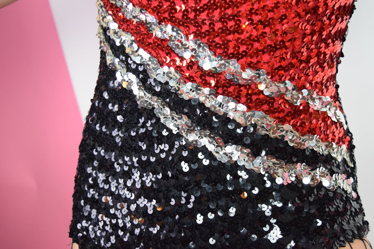 60S SEQUIN BODYSUIT - XS/SMALL