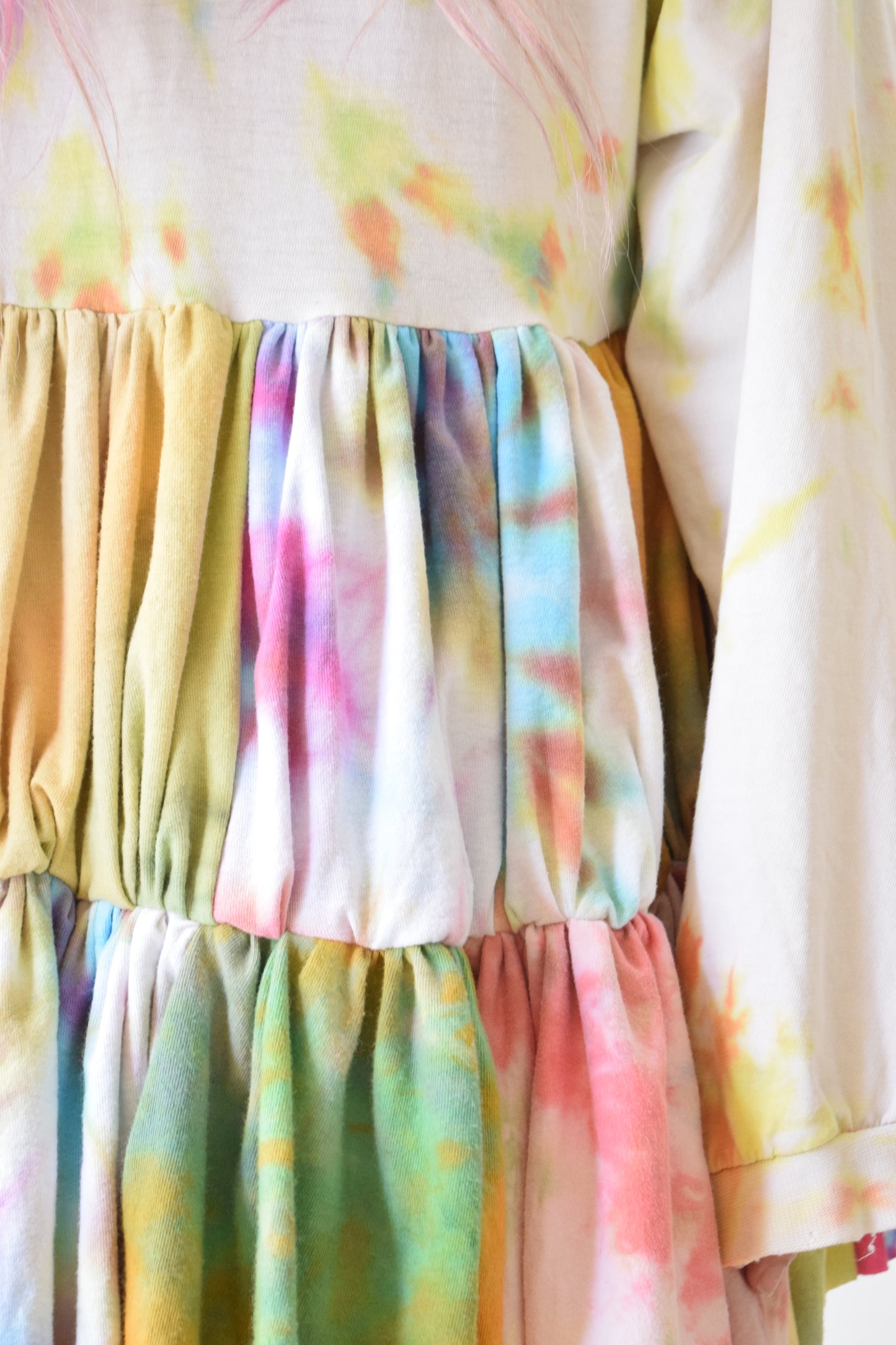 HANDMADE TIE DYE TSHIRT DRESS - M/L