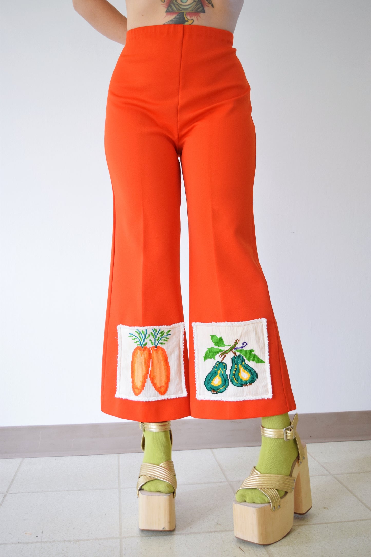 UPCYCLED 60S TROUSERS - 31/32" wiast