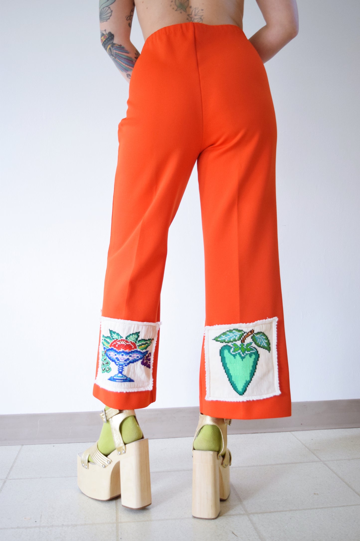 UPCYCLED 60S TROUSERS - 31/32" wiast