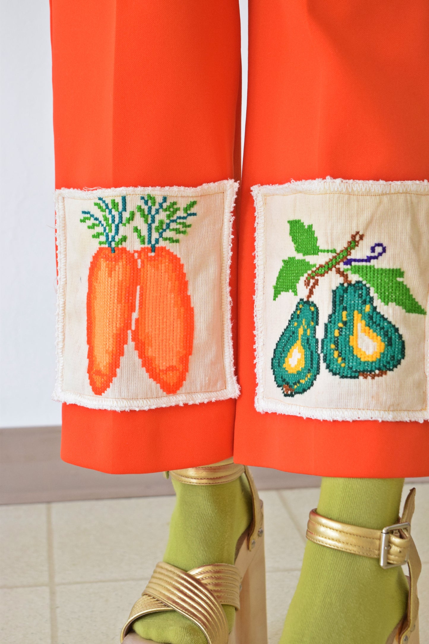 UPCYCLED 60S TROUSERS - 31/32" wiast