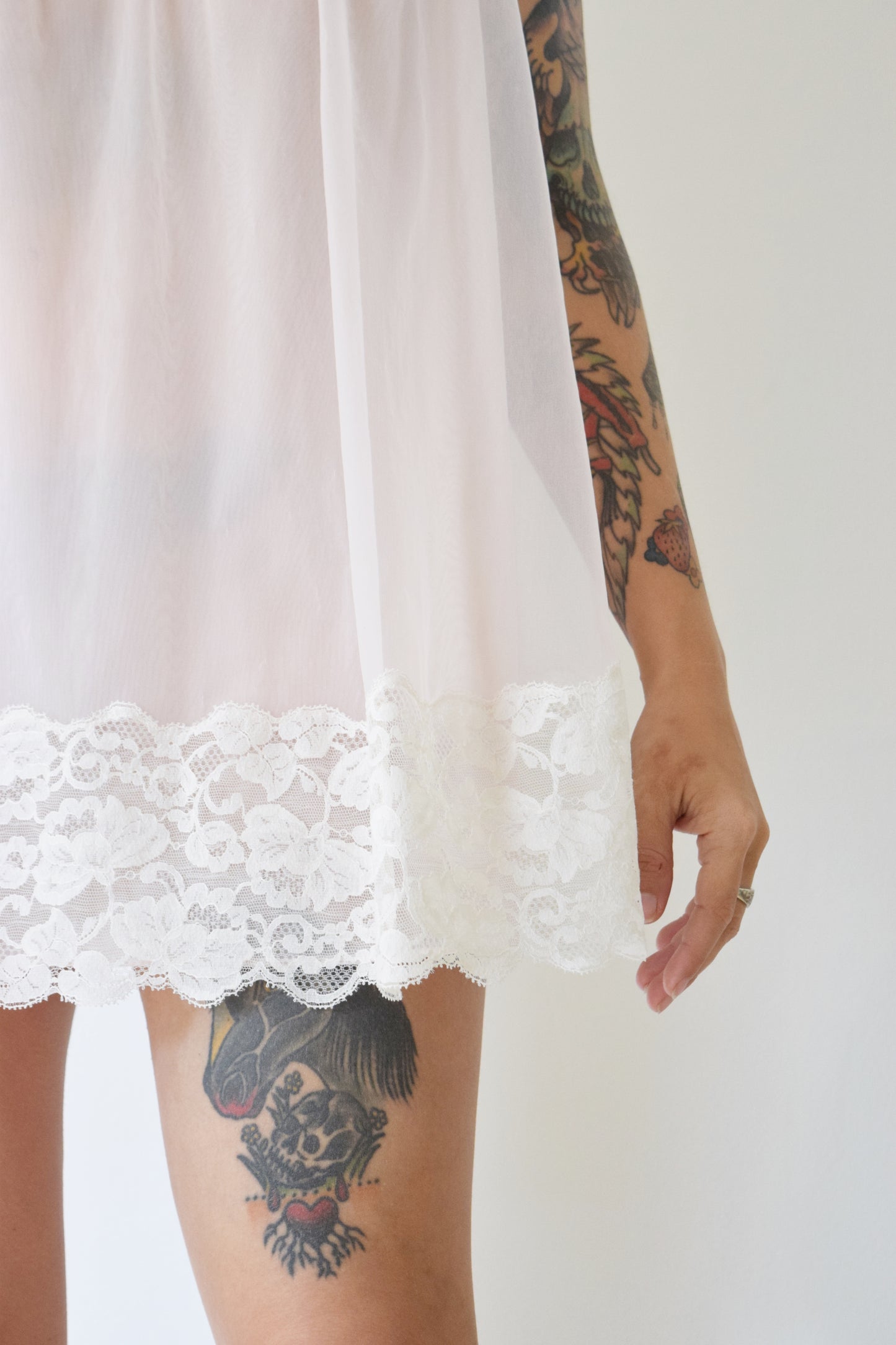 60s BABY PINK TEDDY - MEDIUM