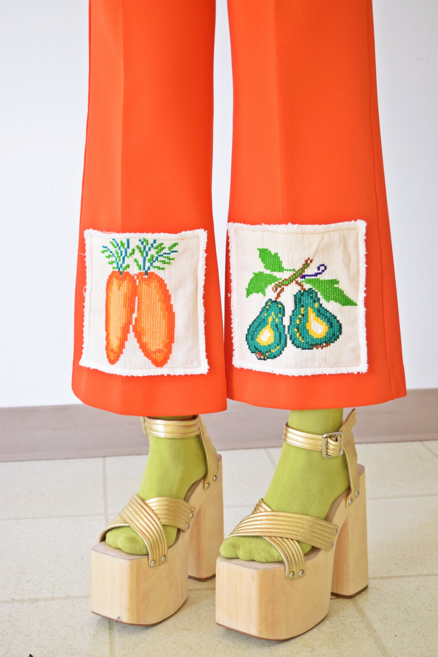 UPCYCLED 60S TROUSERS - 31/32" wiast