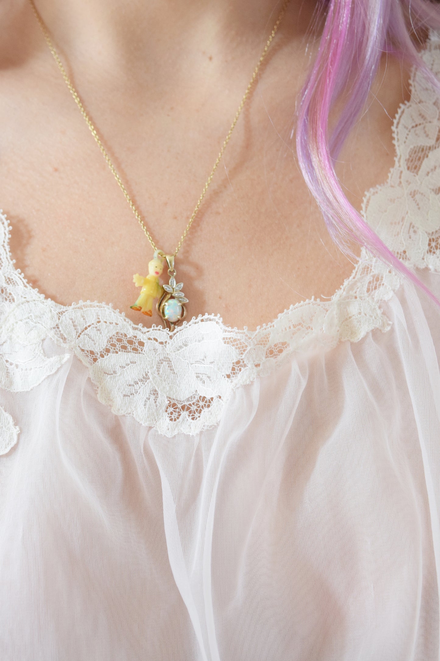 60s BABY PINK TEDDY - MEDIUM
