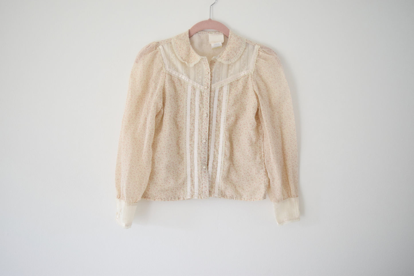 70s GUNNE SAX BLOUSE - XS