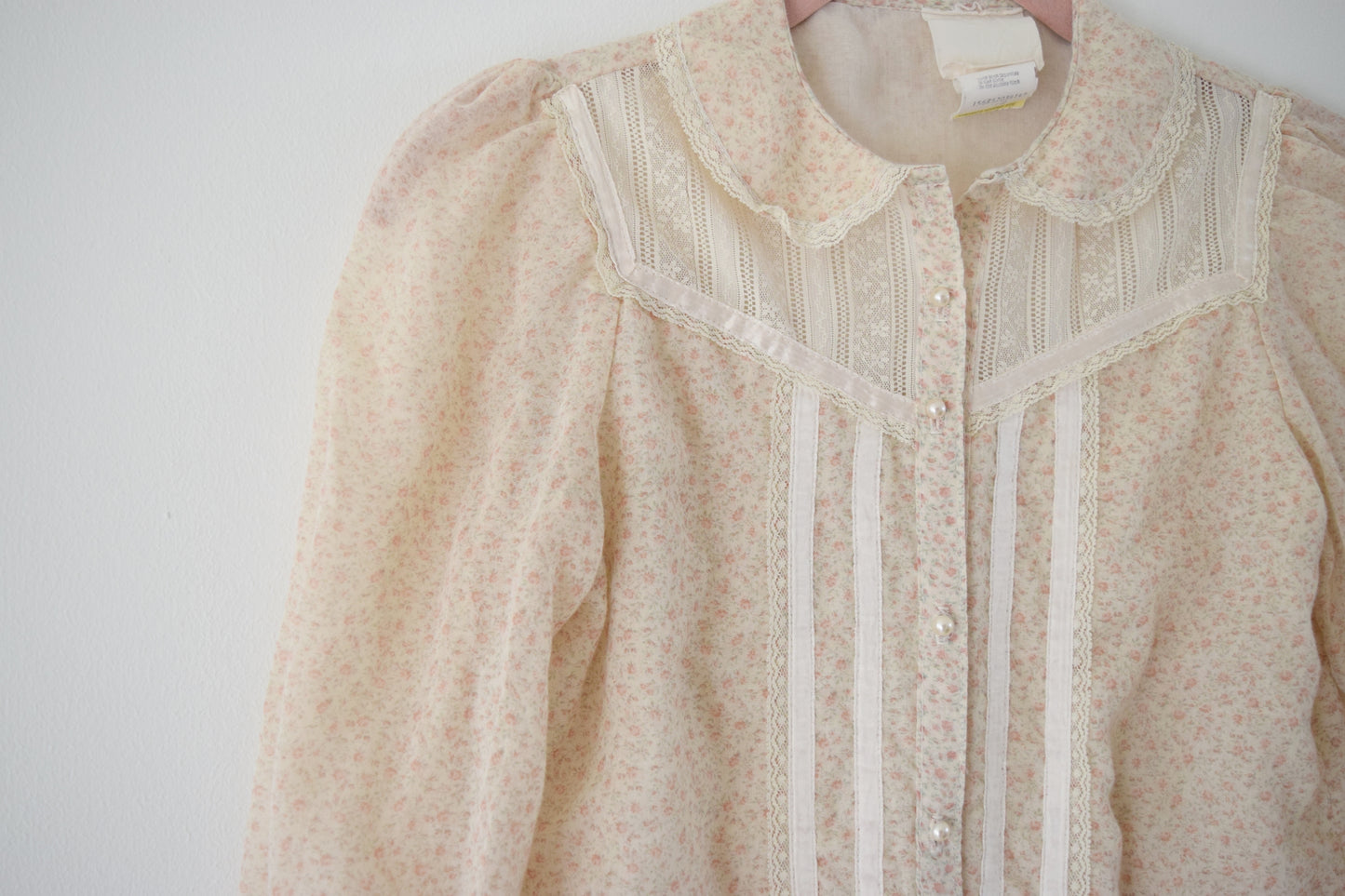 70s GUNNE SAX BLOUSE - XS