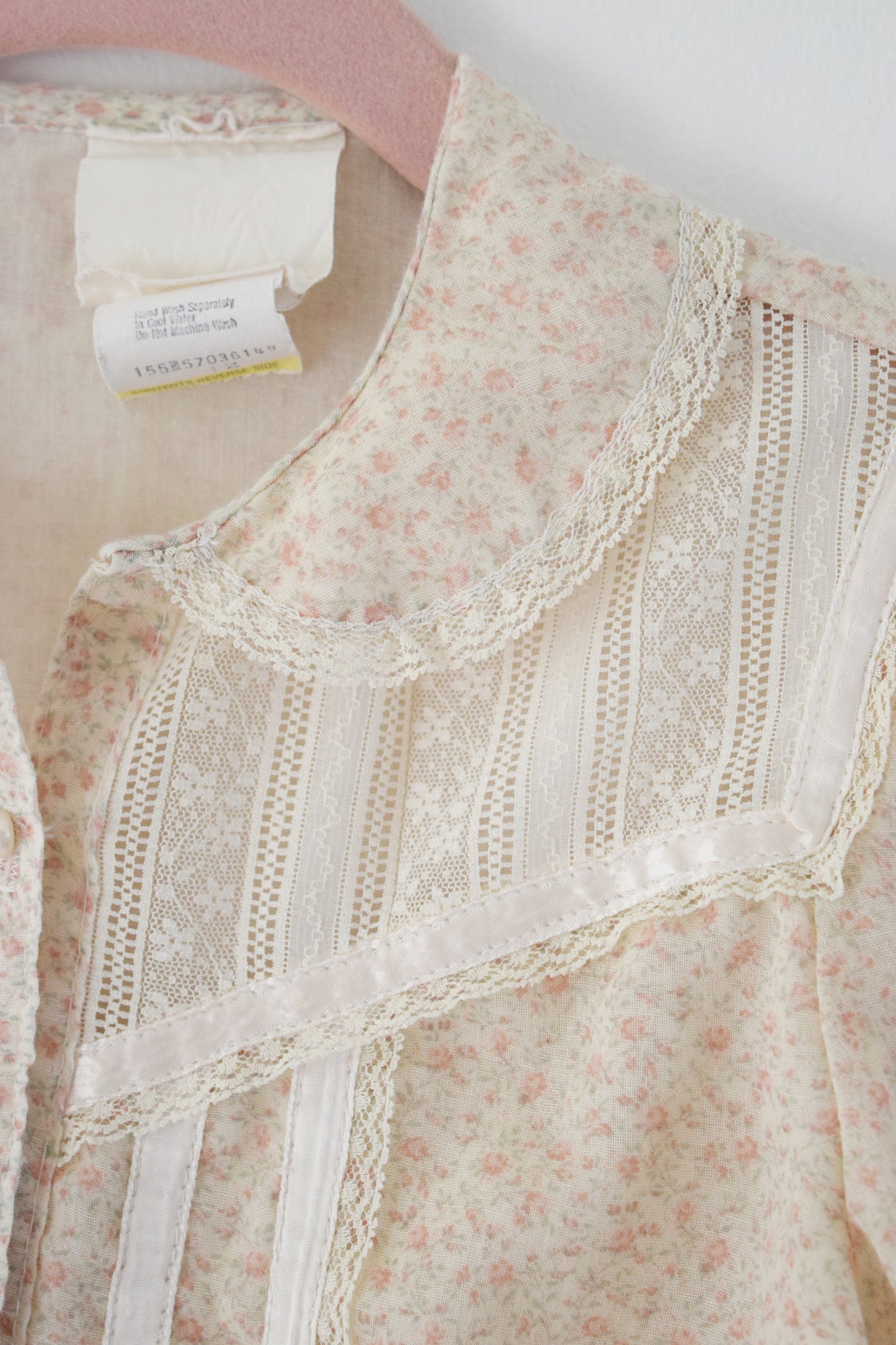 70s GUNNE SAX BLOUSE - XS