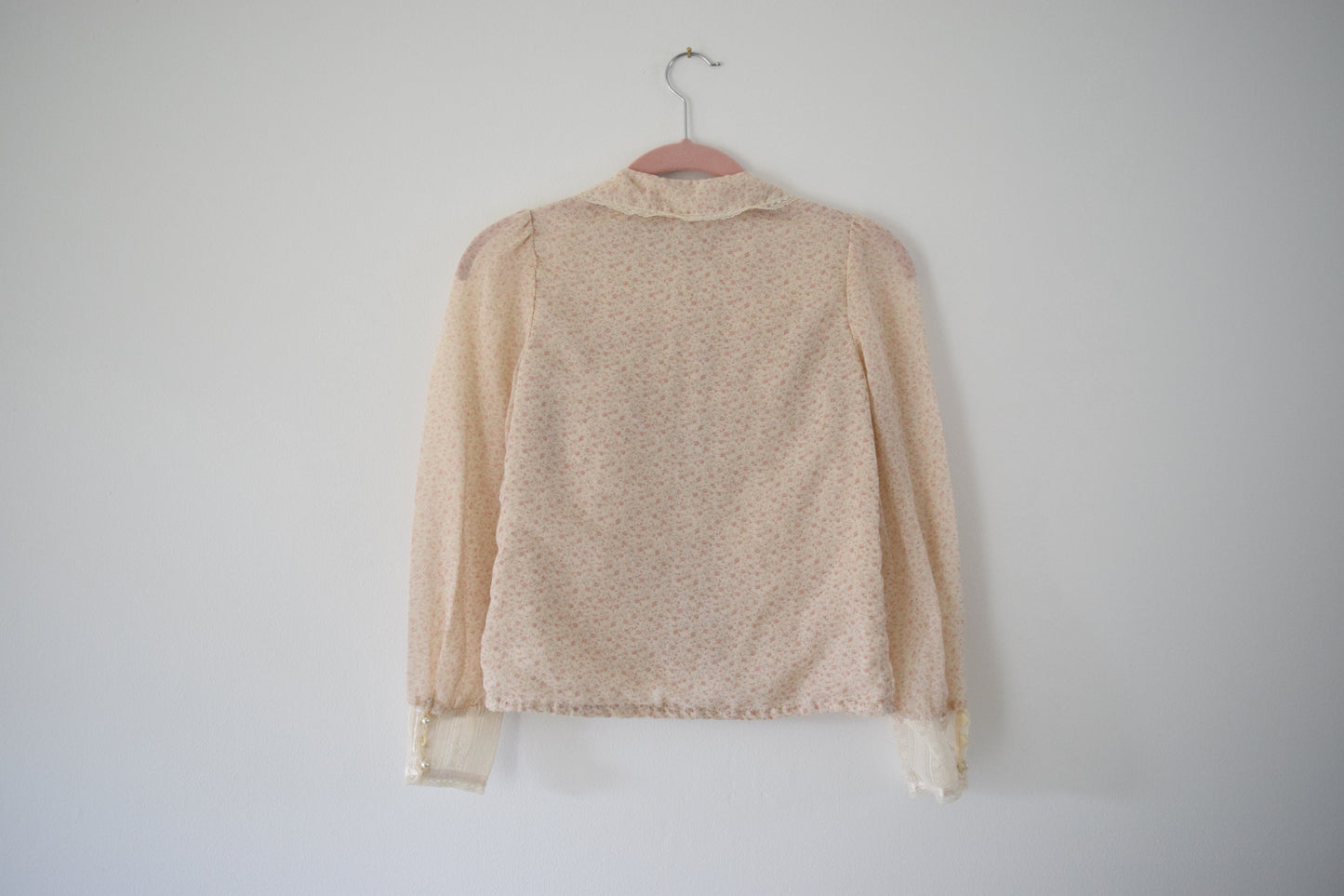 70s GUNNE SAX BLOUSE - XS