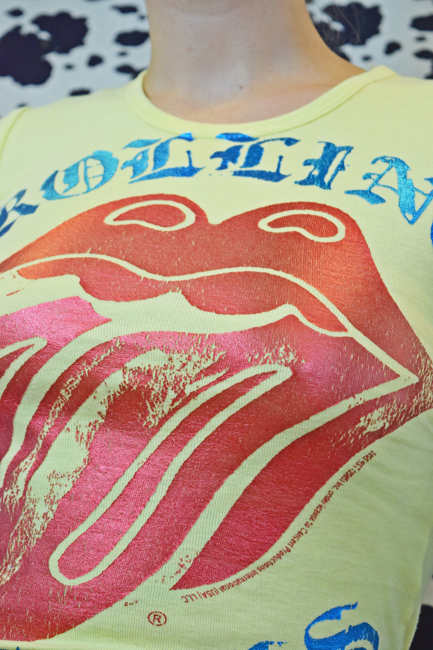 Y2K ROLLING STONES BABY TEE - XS