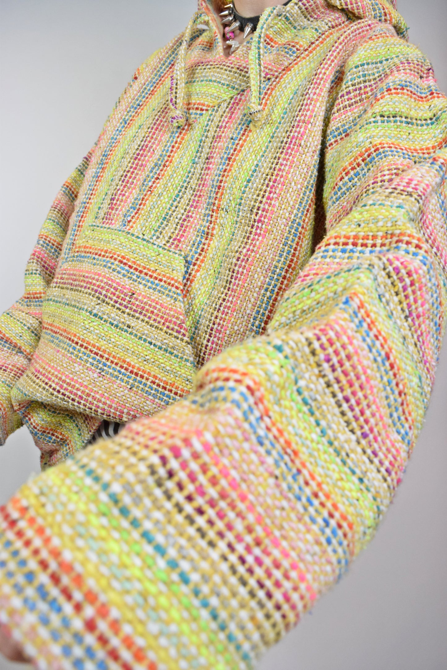 70S RAINBOW BRIGHT BAJA HOODIE - LARGE