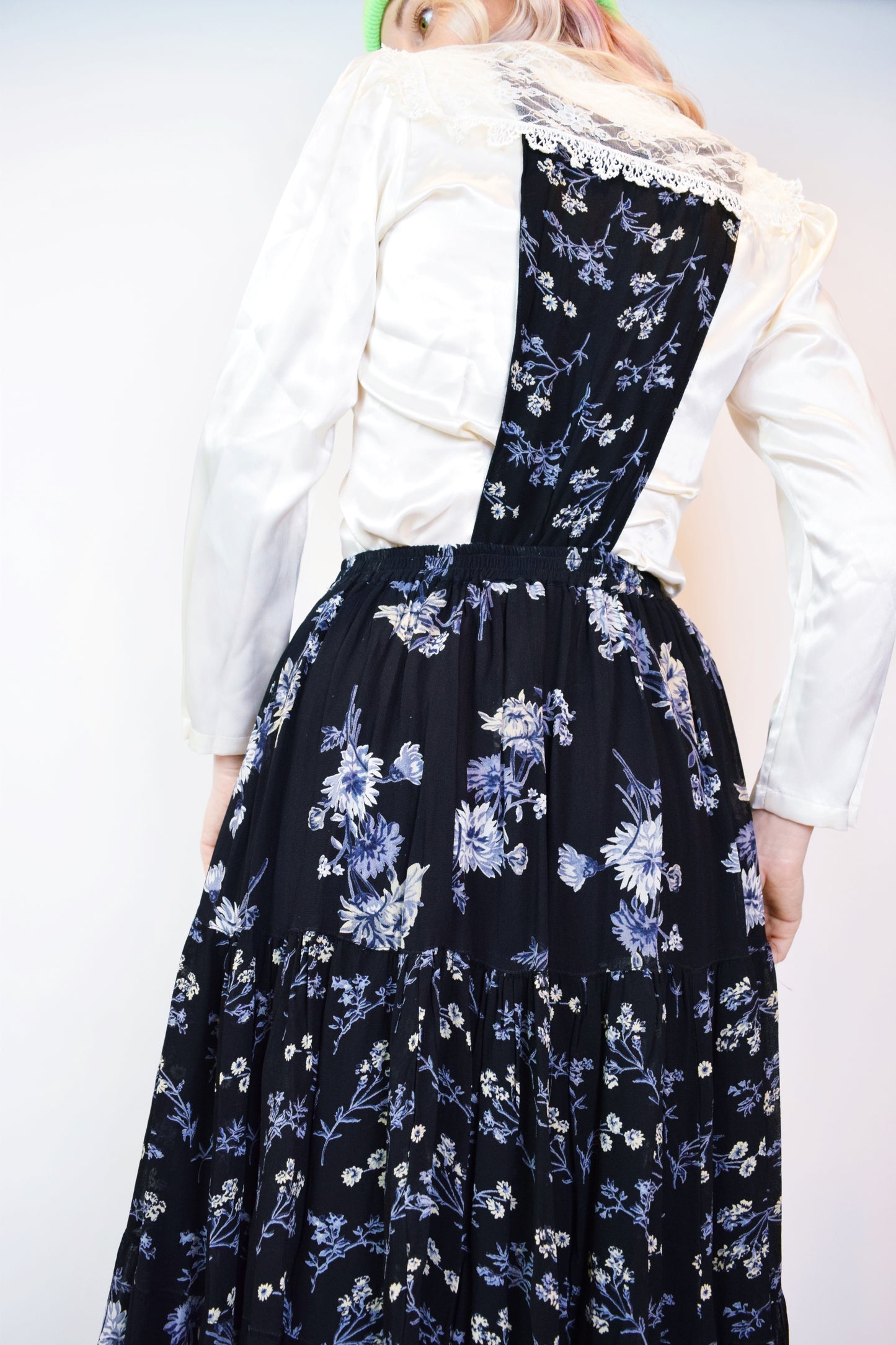 90s PINAFORE JUMPER DRESS