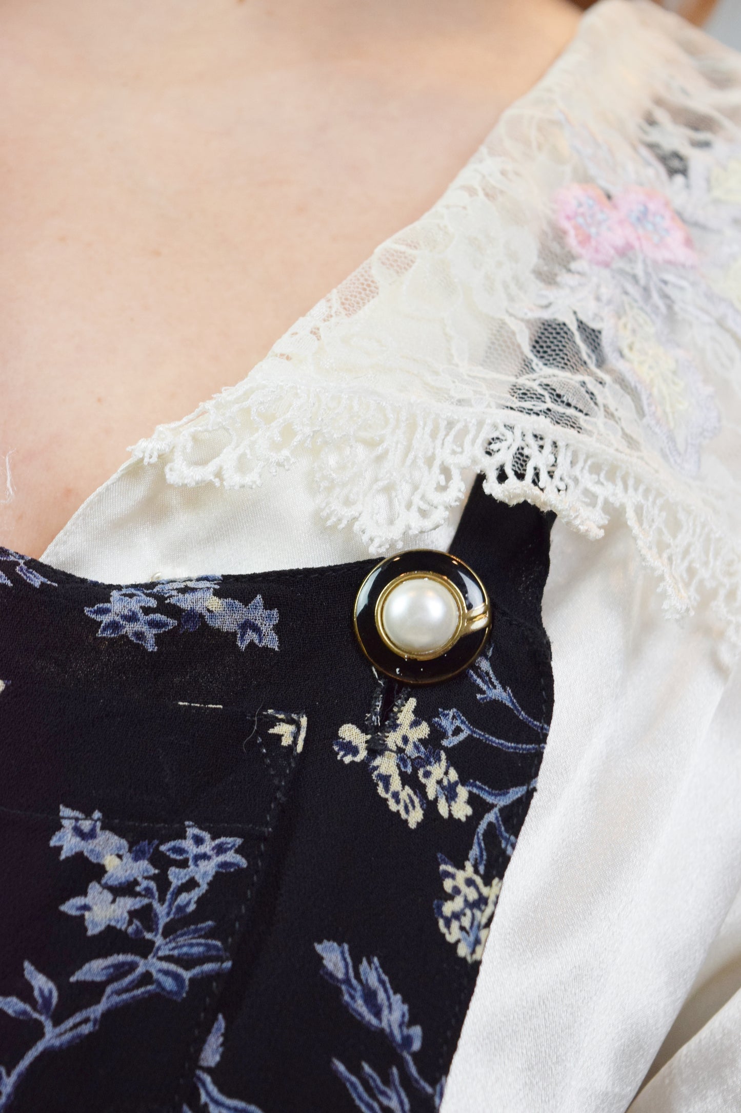 90s PINAFORE JUMPER DRESS