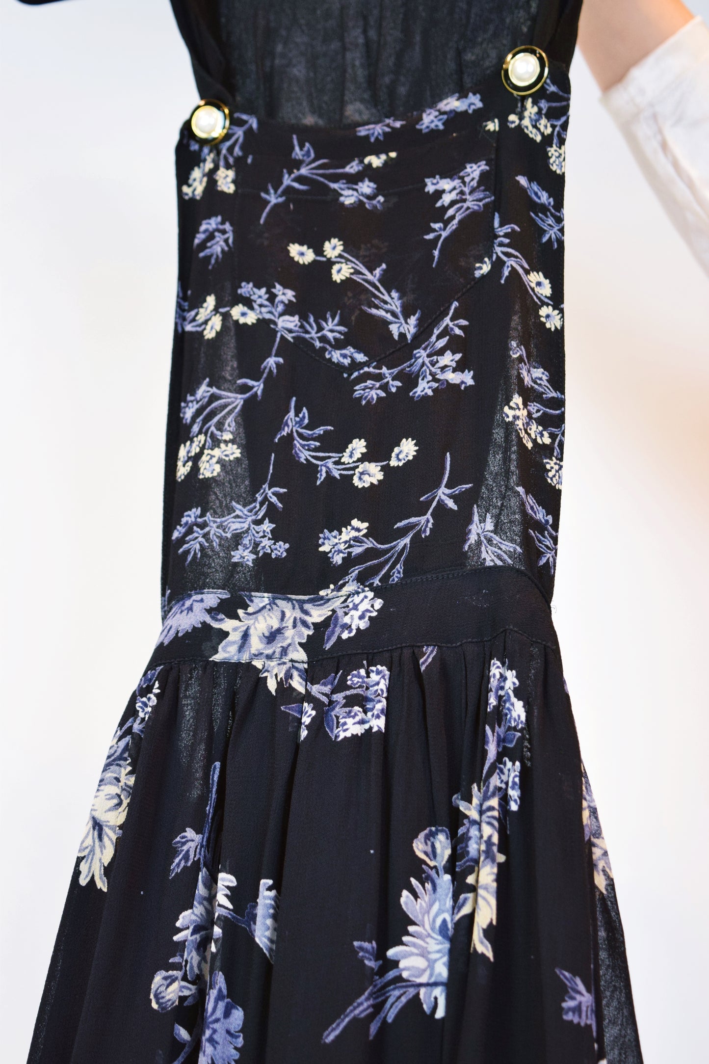 90s PINAFORE JUMPER DRESS