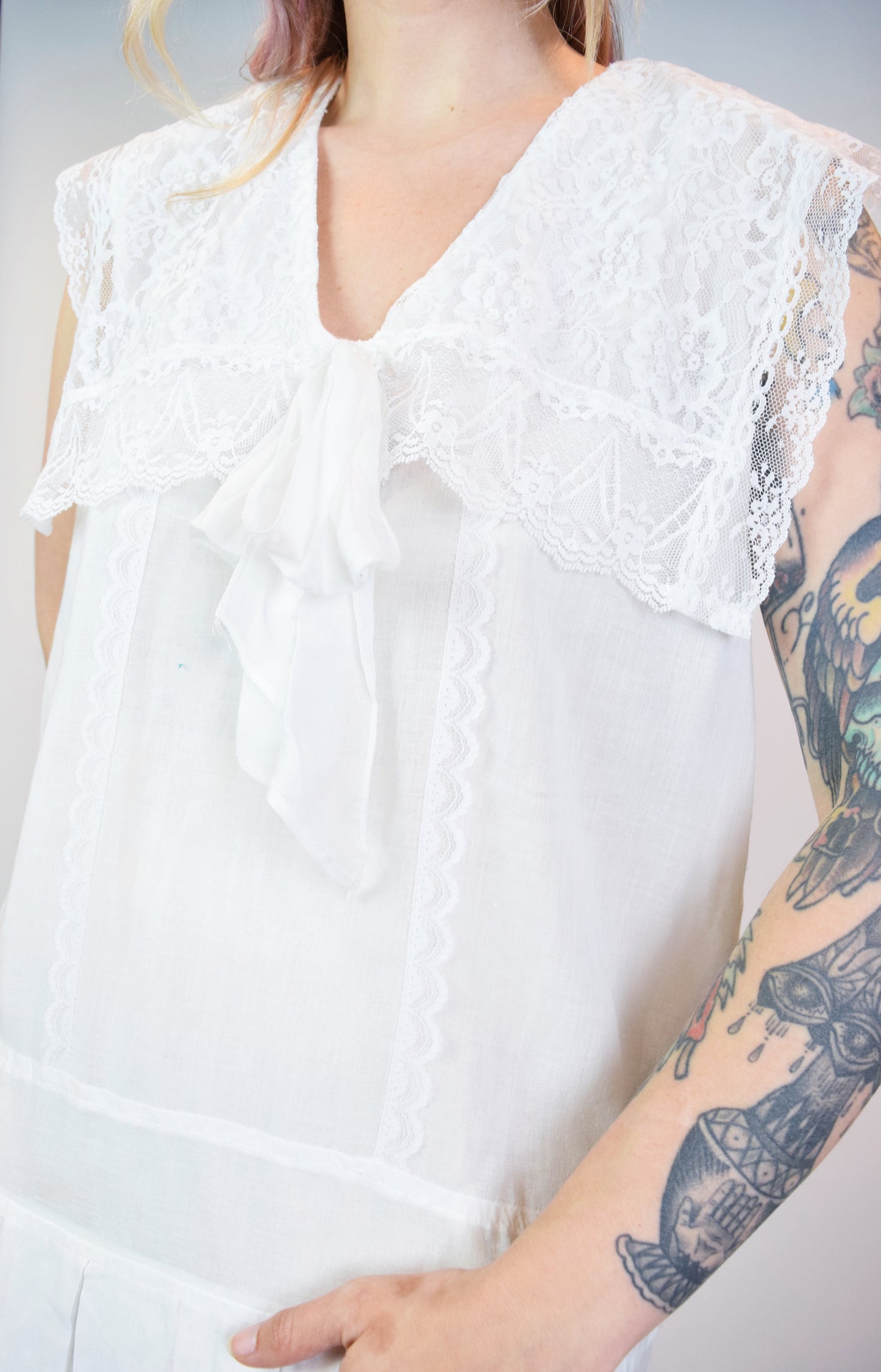 70s DROP WAIST GUNNE SAX MIDI - XS-M