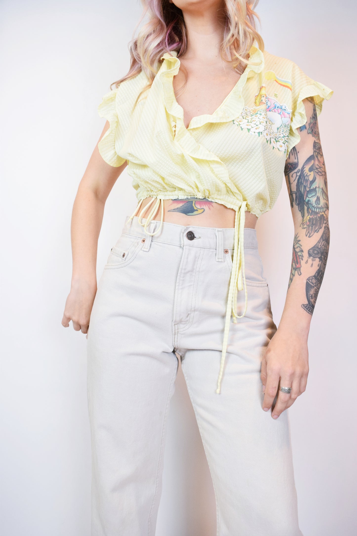 90s CREAM LEVIS 550 - 29"