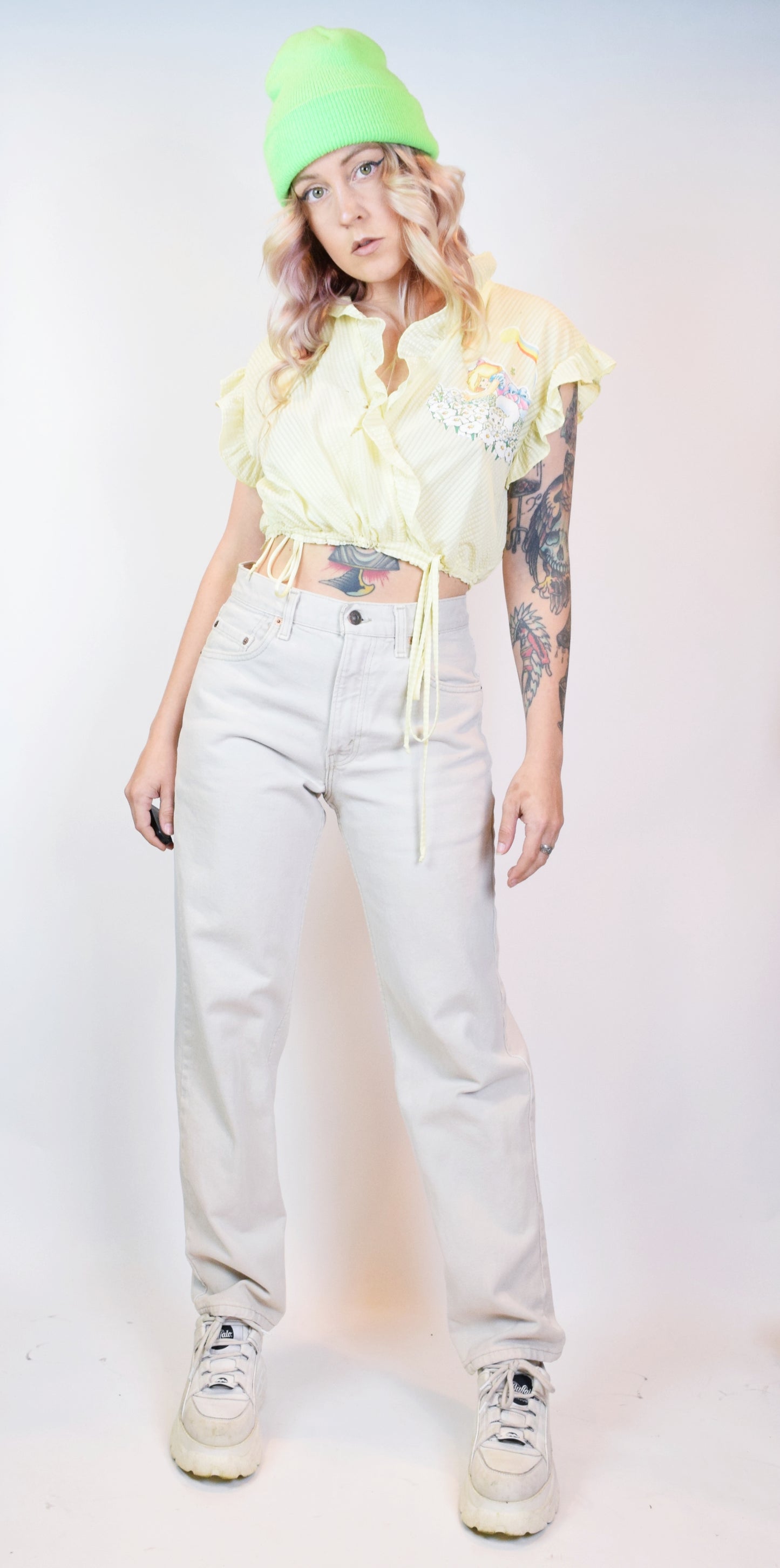 90s CREAM LEVIS 550 - 29"
