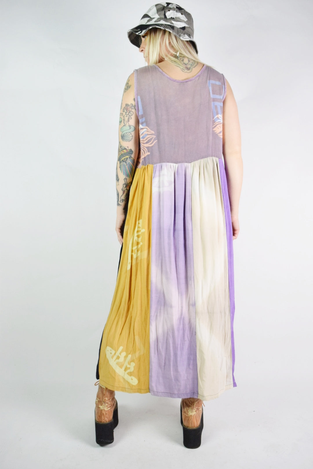 90s HAND DYED BOHO MAXI - M/L