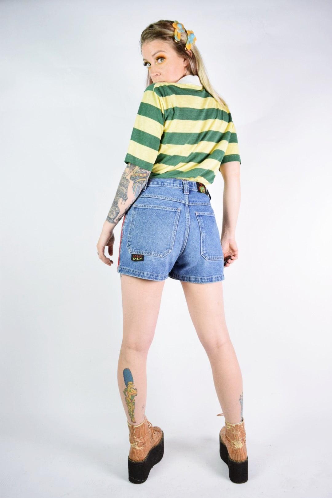 90s YADA YADA SHORTS - 29/30" waist