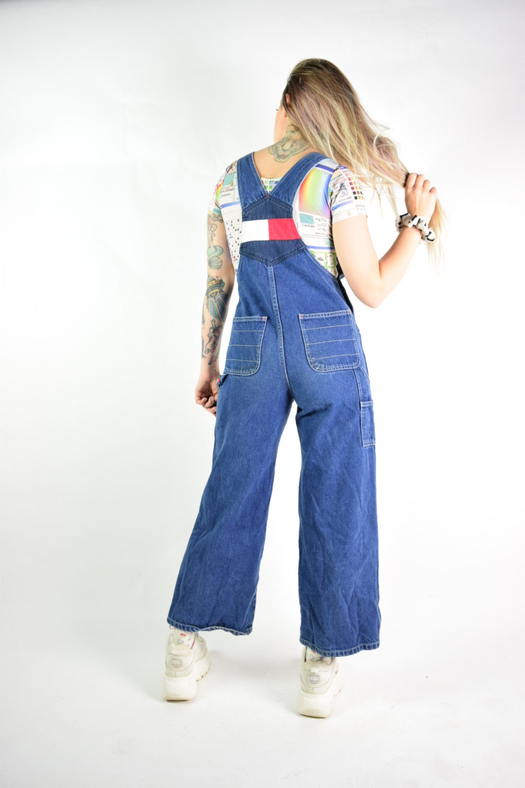 90s TOMMY HILFIGER OVERALLS - XS/S