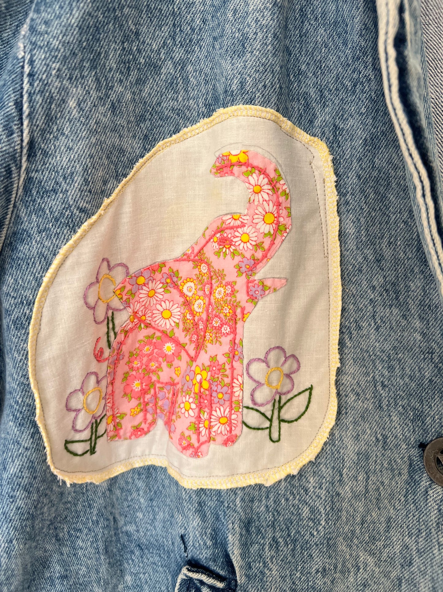 Baby Animal Denim Duster