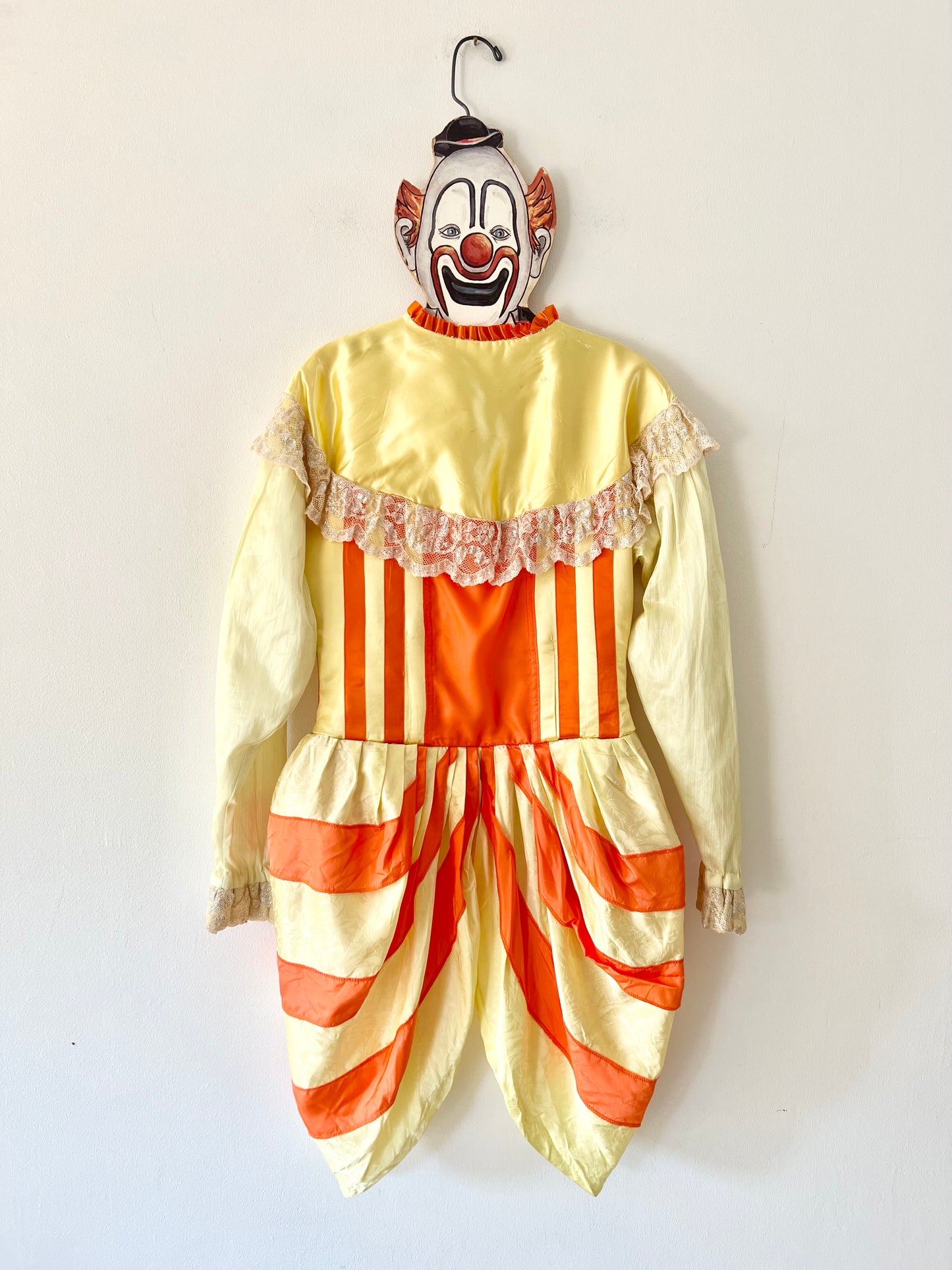 Vtg Handmade Jester Bouffant Piece
