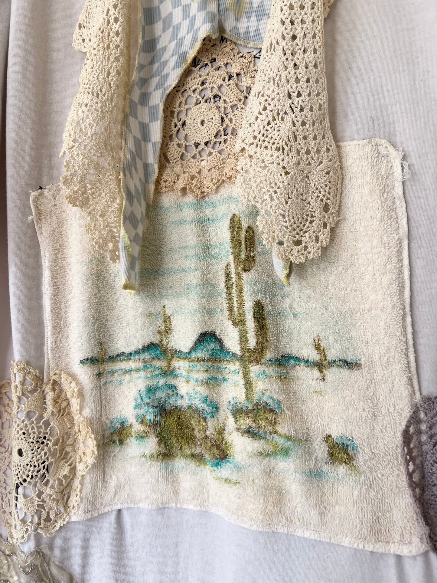 Owlephant Original Upcycled Mixed Media Maxi