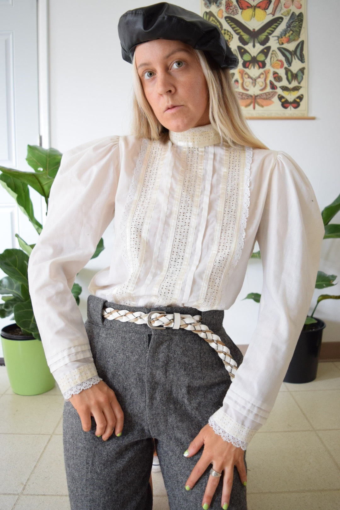 70s Gunne Sax Blouse - S/M