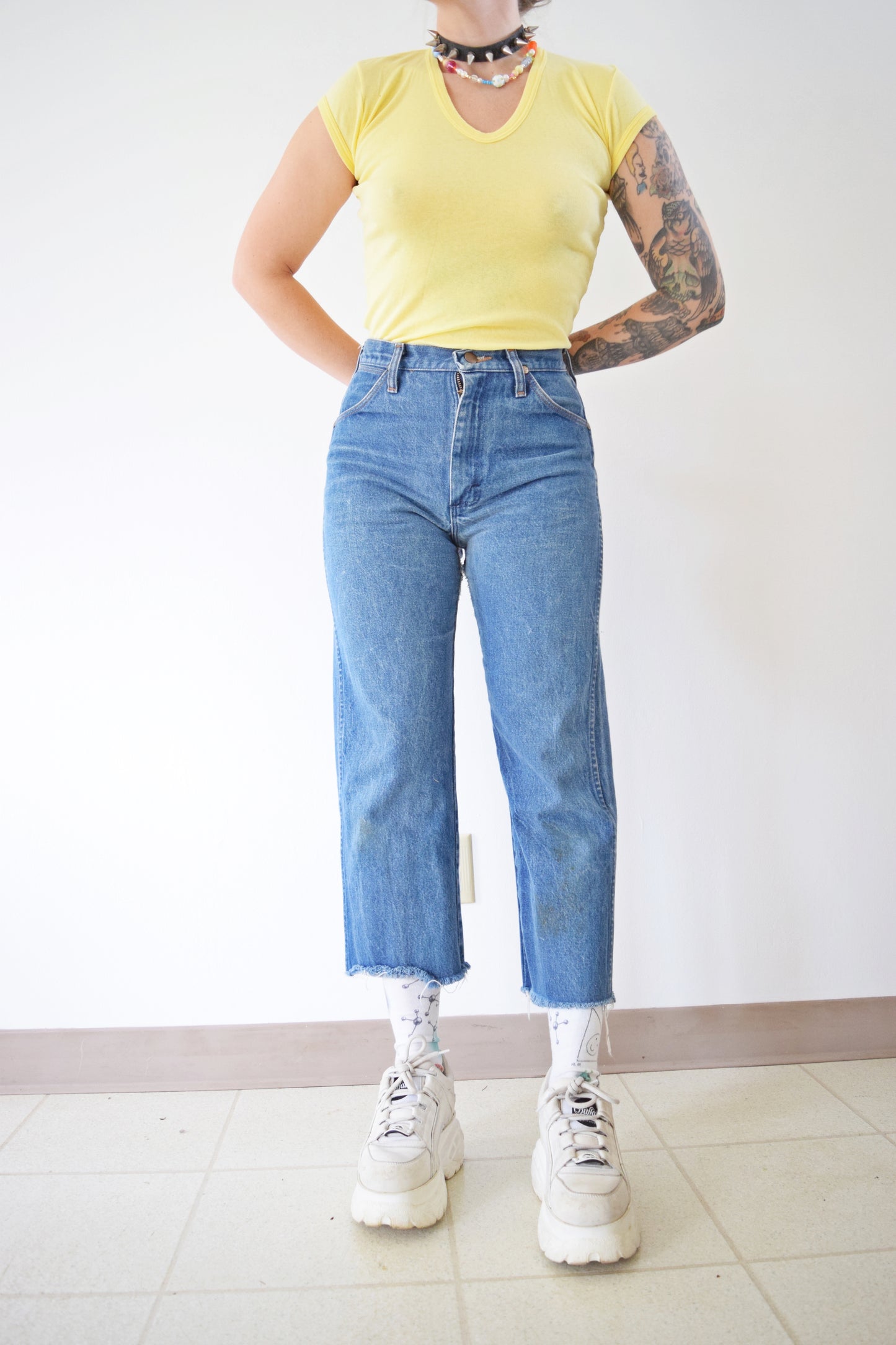 80s WRANGLER JEANS - 30" WAIST