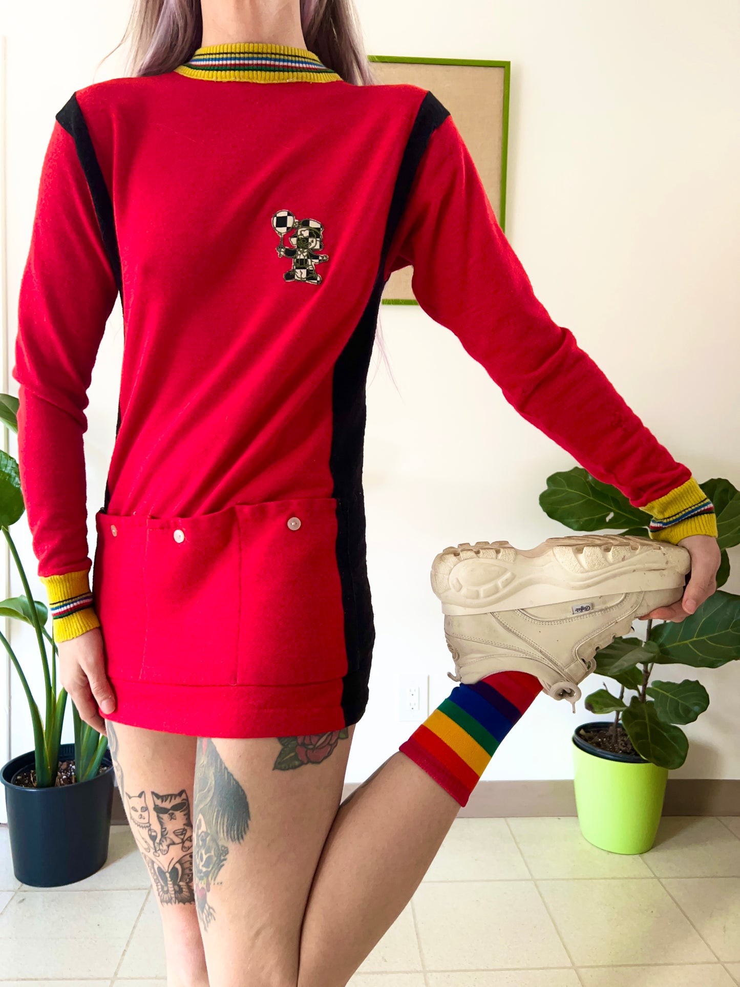 Reworked Primary Clown Tunic XS/S