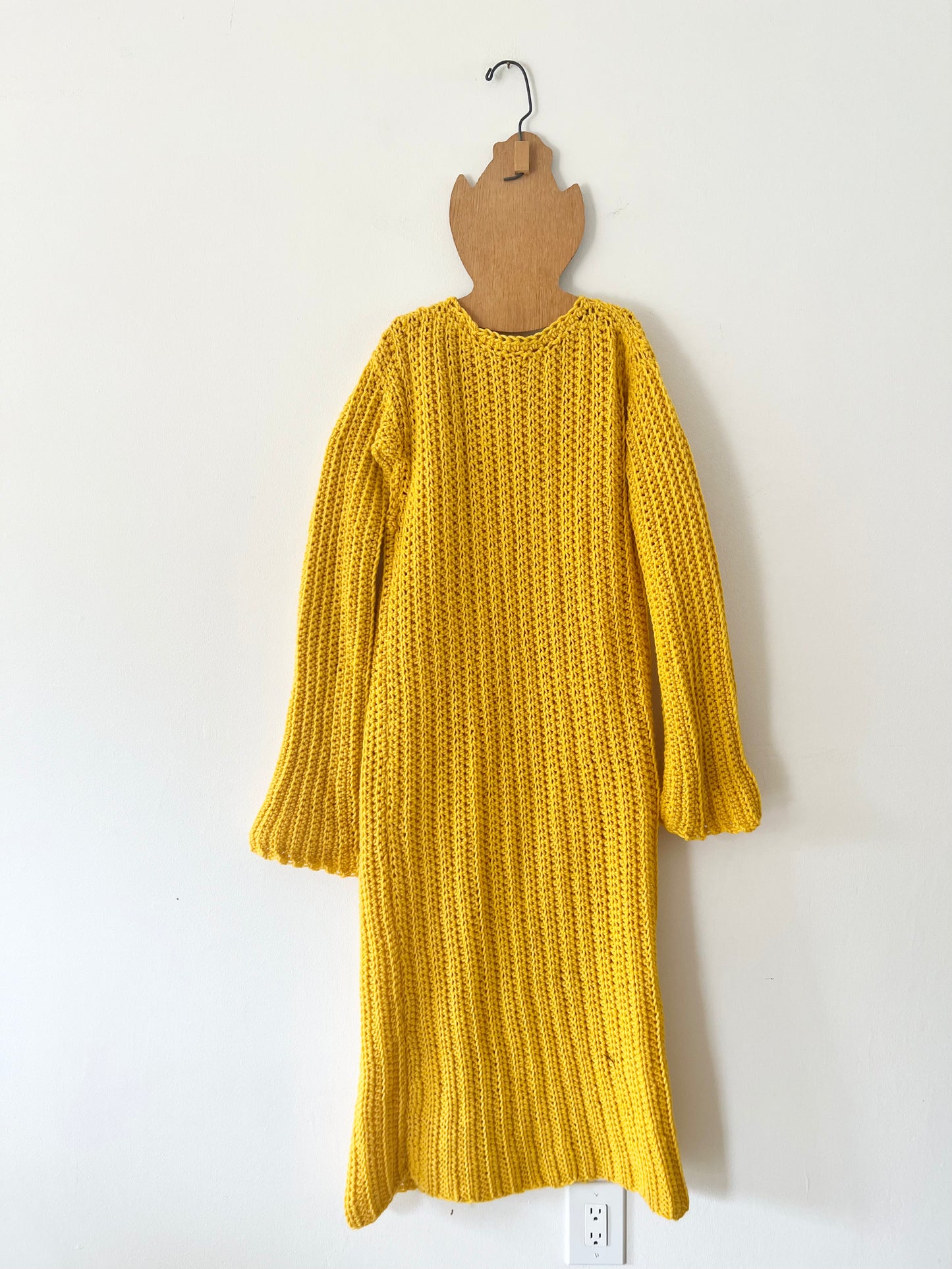 Reworked DandiLION Knitted Maxi Dress