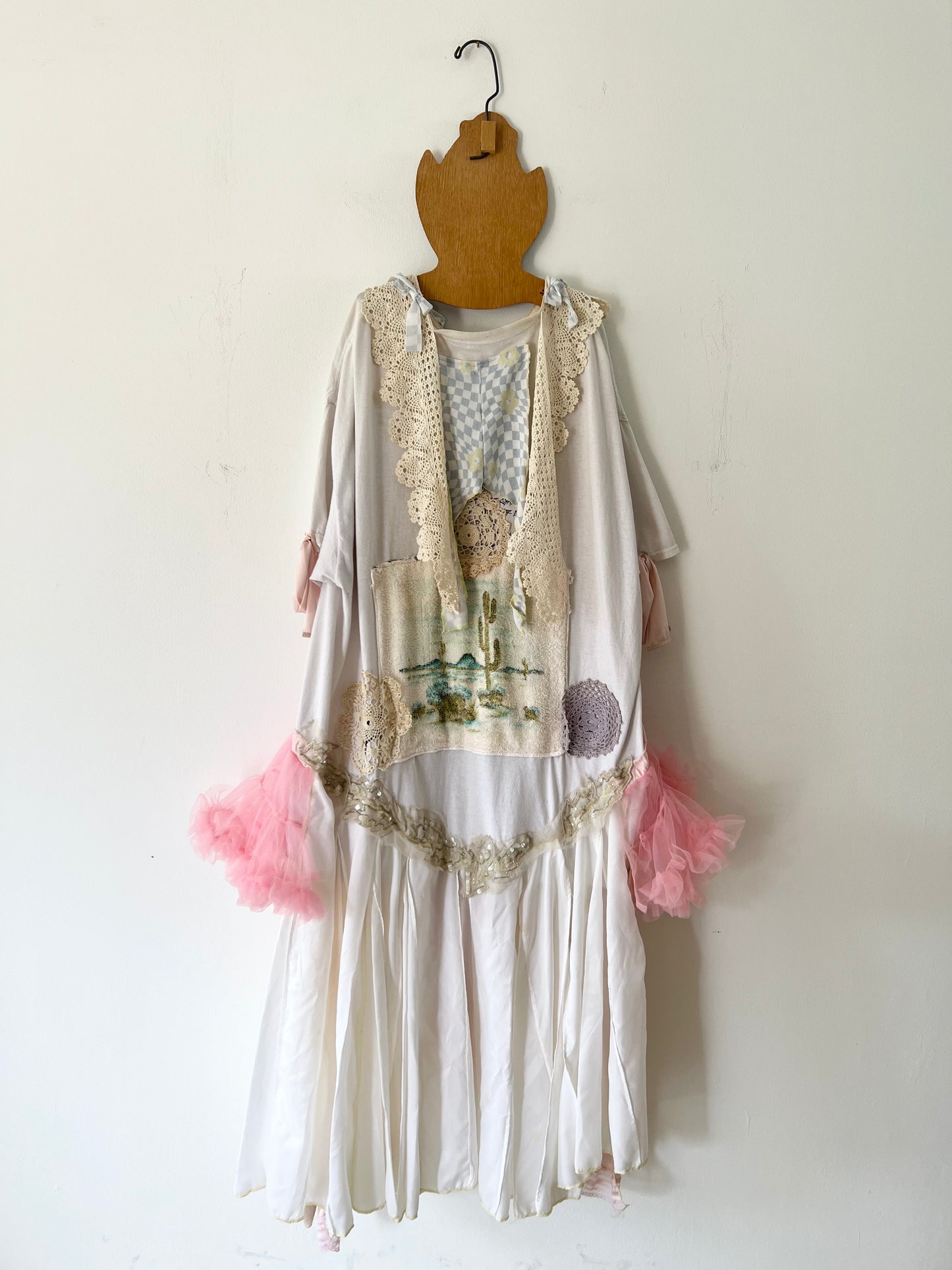 Owlephant Original Upcycled Mixed Media Maxi