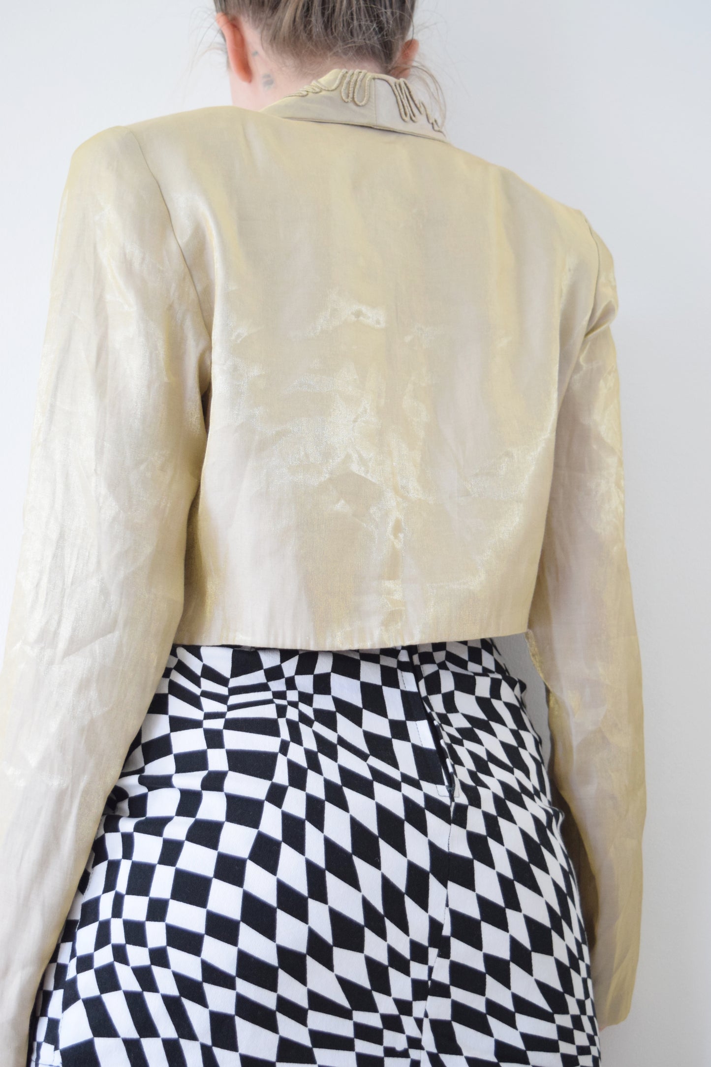 90s IRIDESCENT BLAZER - S/M