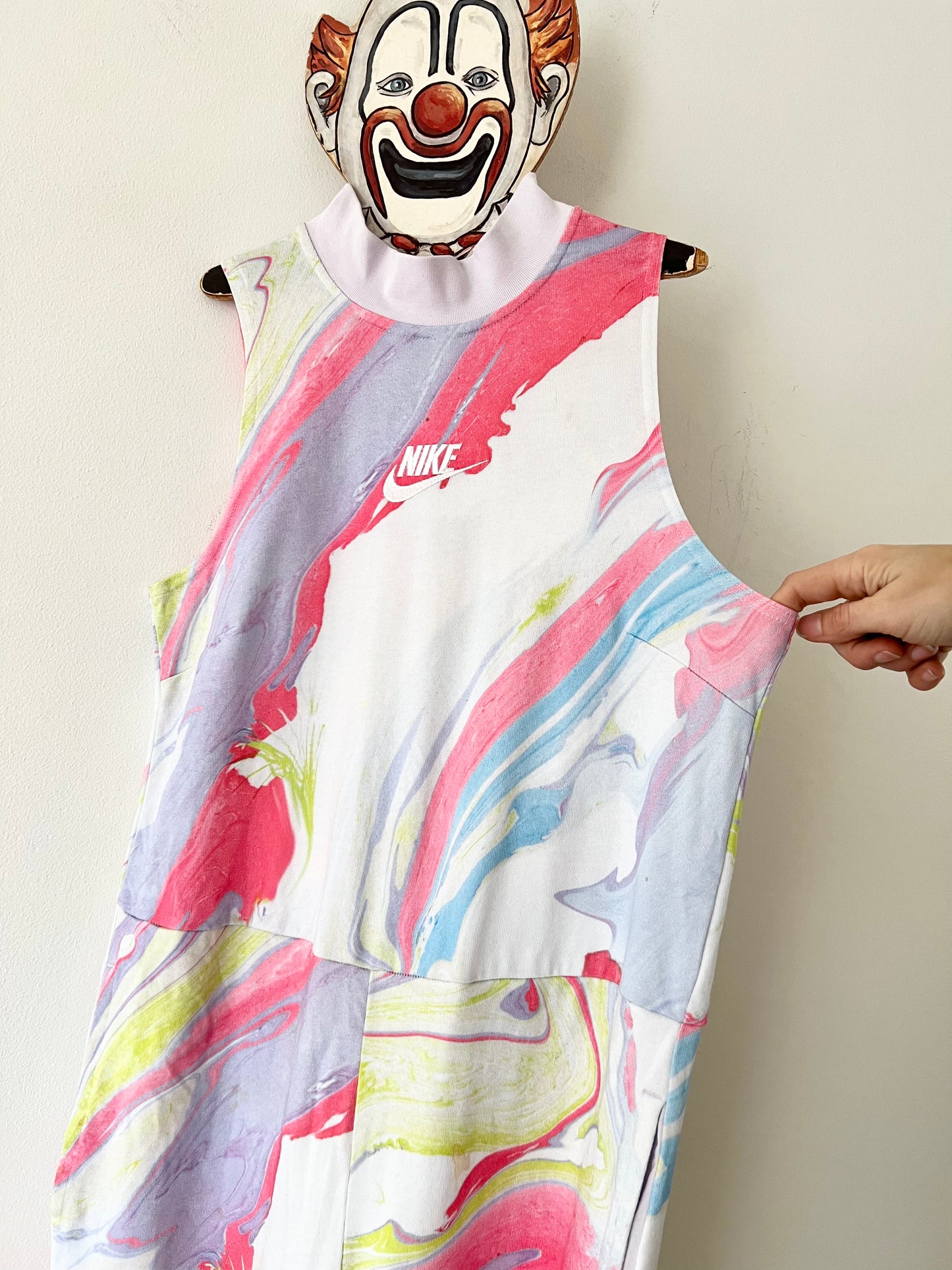 Pastel Oil Spill NIKE Jumpsuit