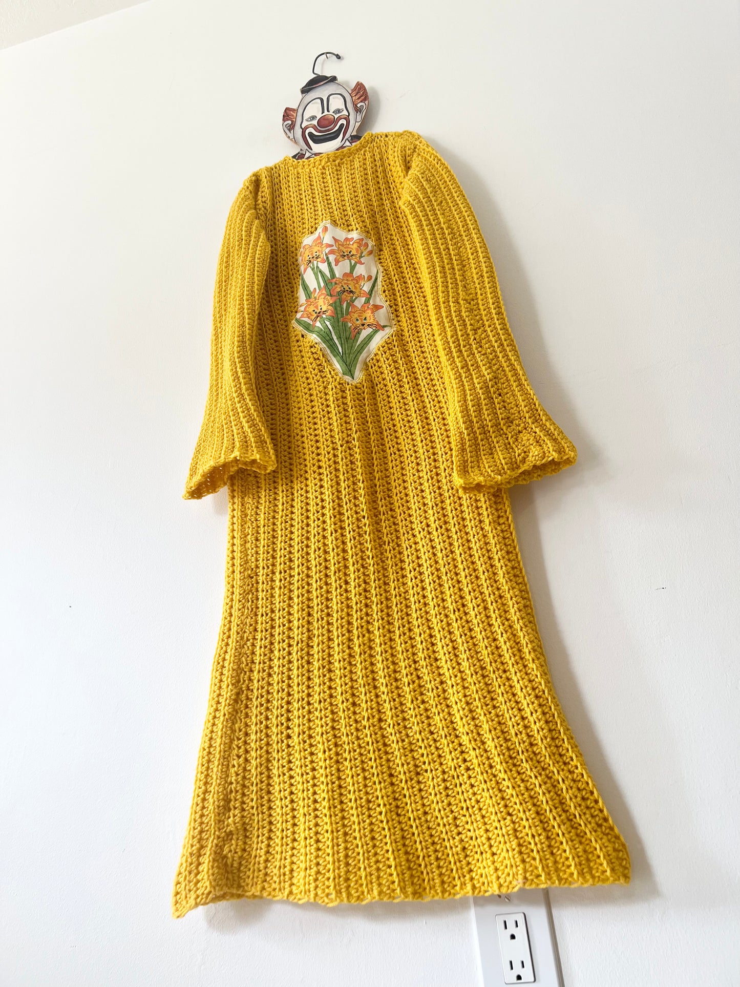 Reworked DandiLION Knitted Maxi Dress