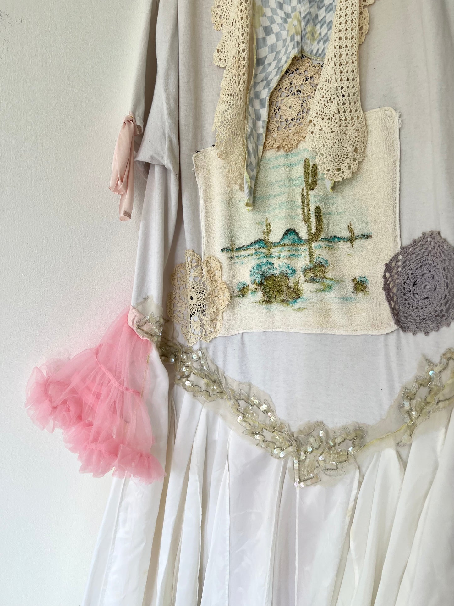 Owlephant Original Upcycled Mixed Media Maxi